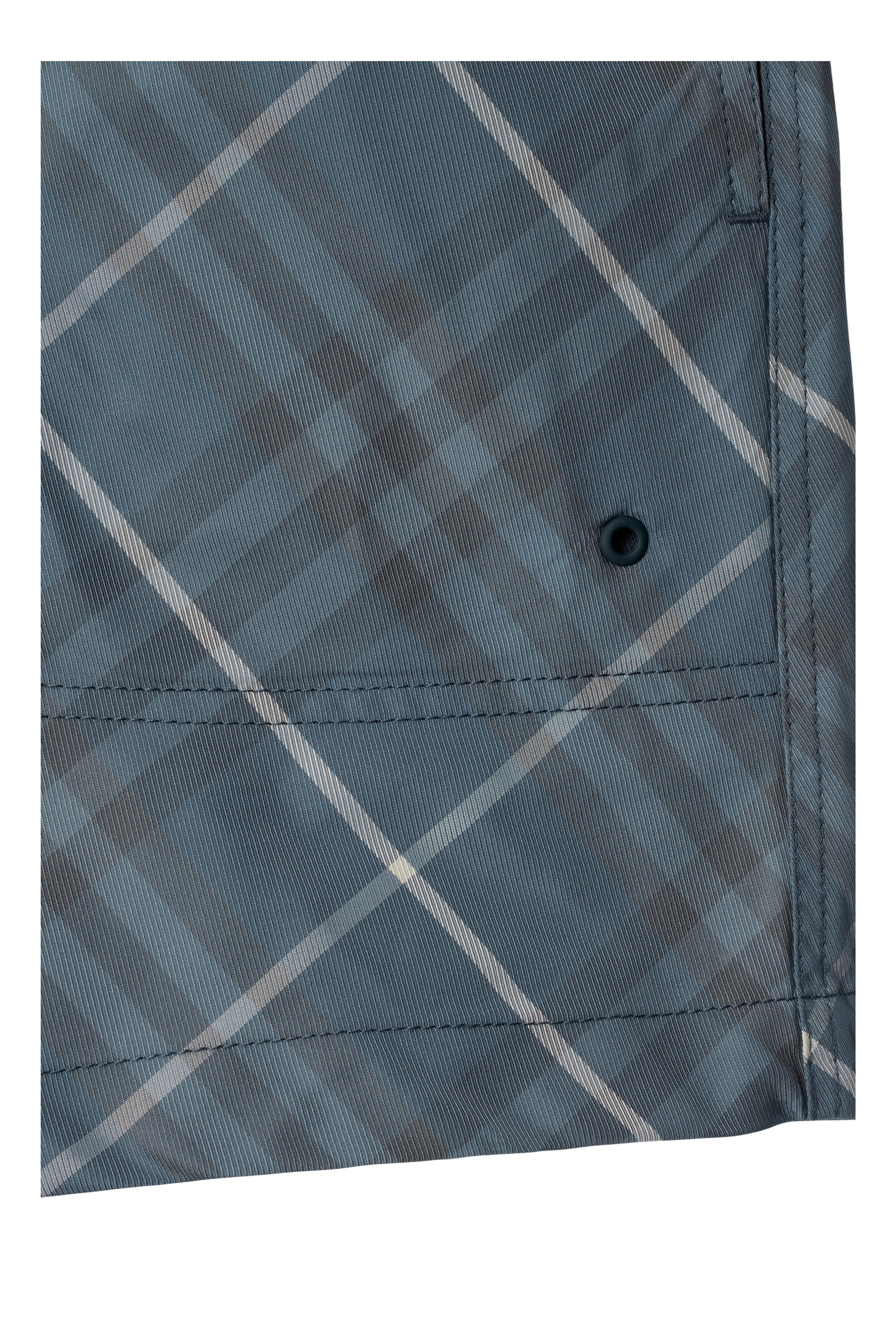 burberry Check Swim Shorts in Pewter at Nordstrom - 5