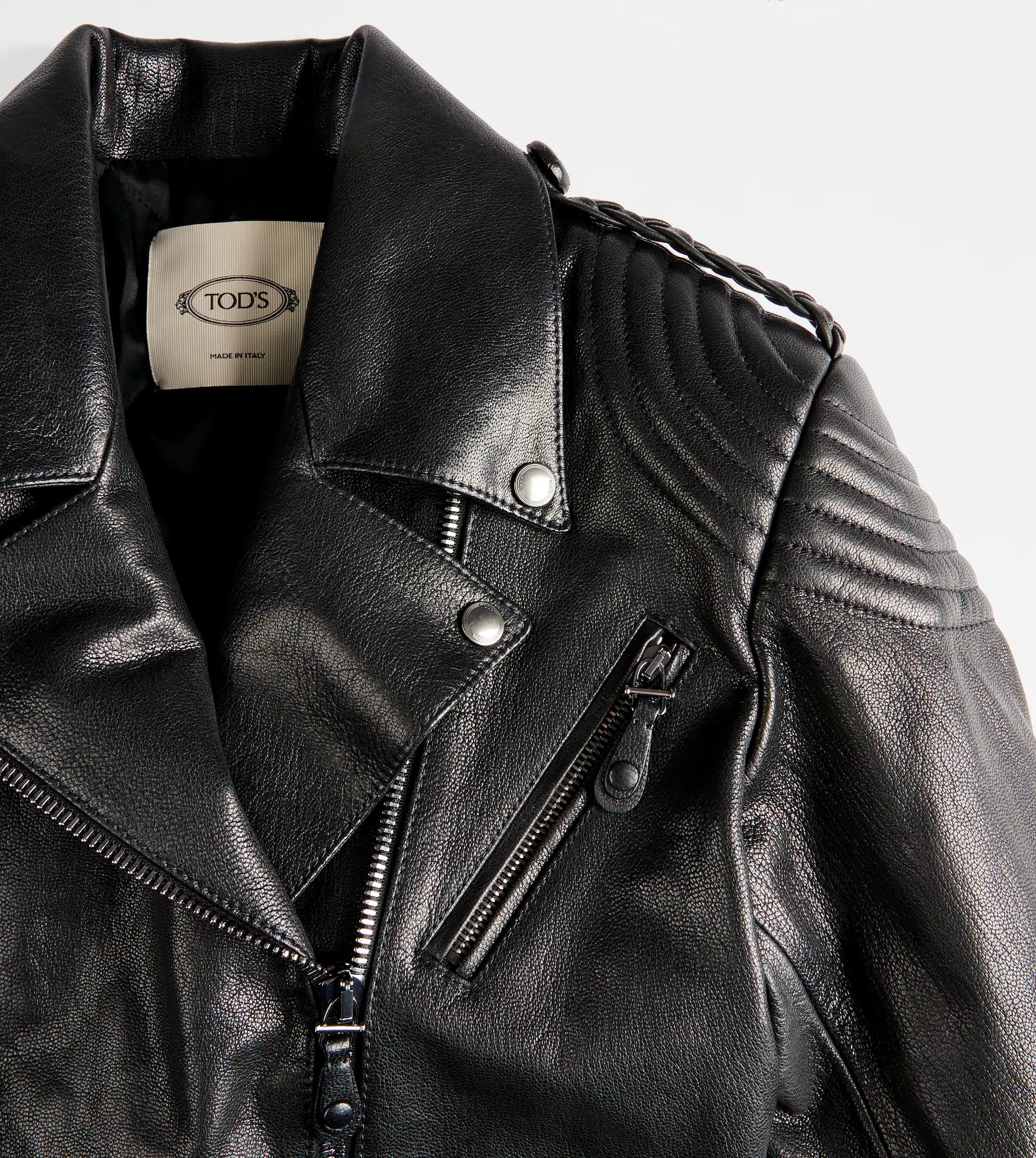 BIKER JACKET - BLACK - 9