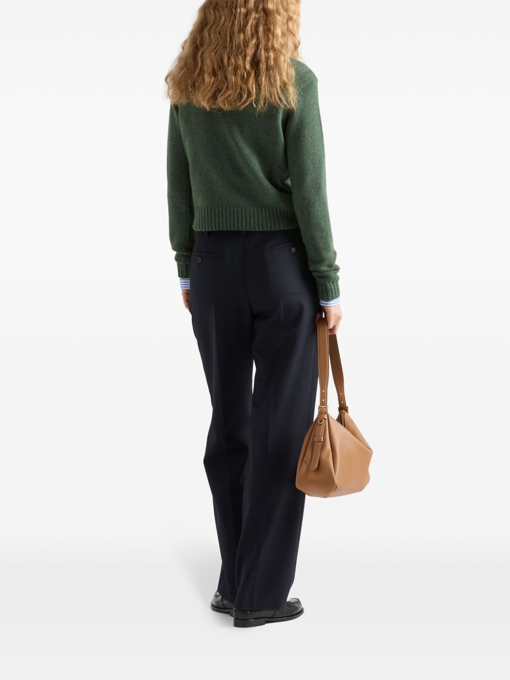 ribbed Re-Cashmere sweater - 3