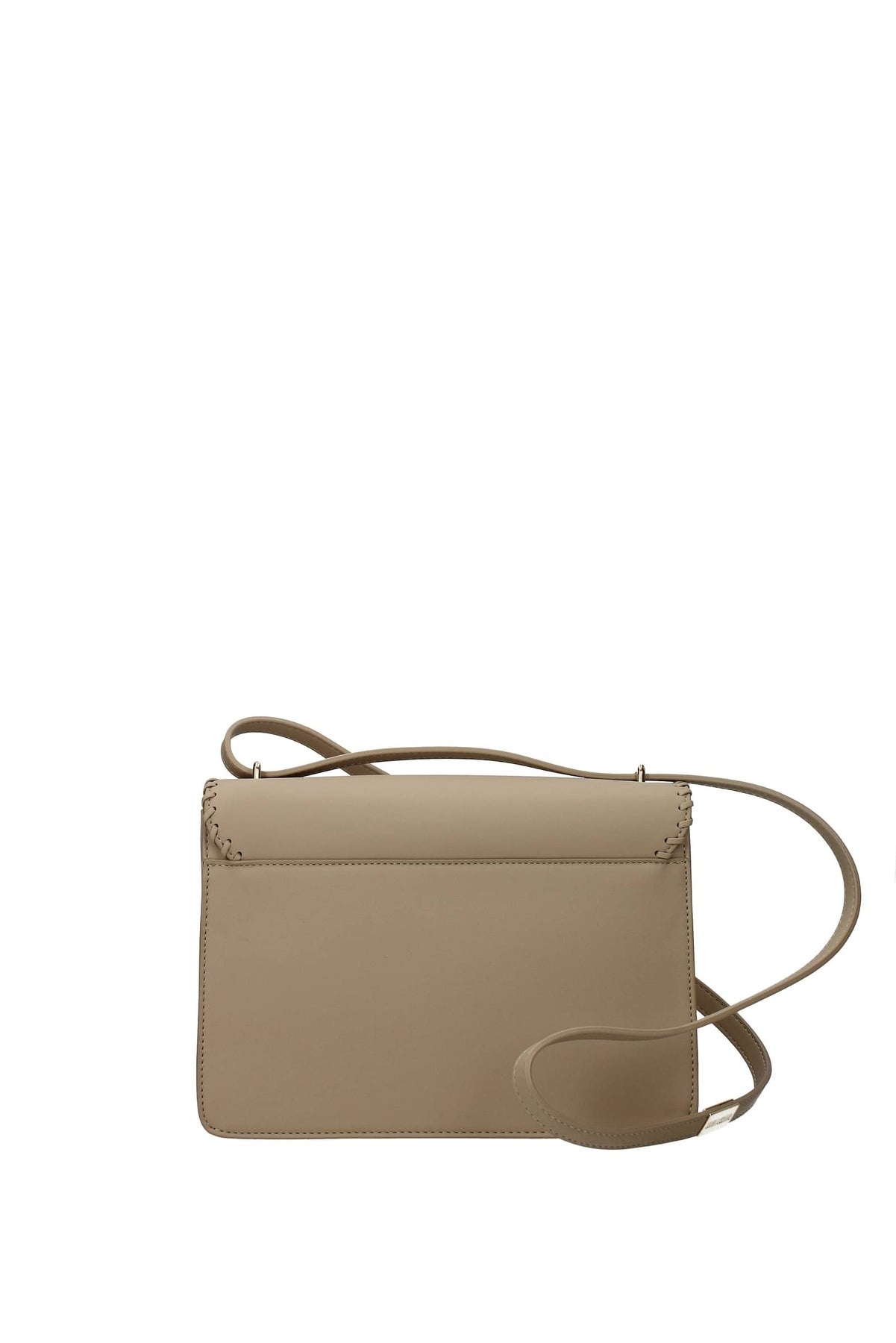 Crossbody Bag Polyurethane Pink Nude Pink - 3