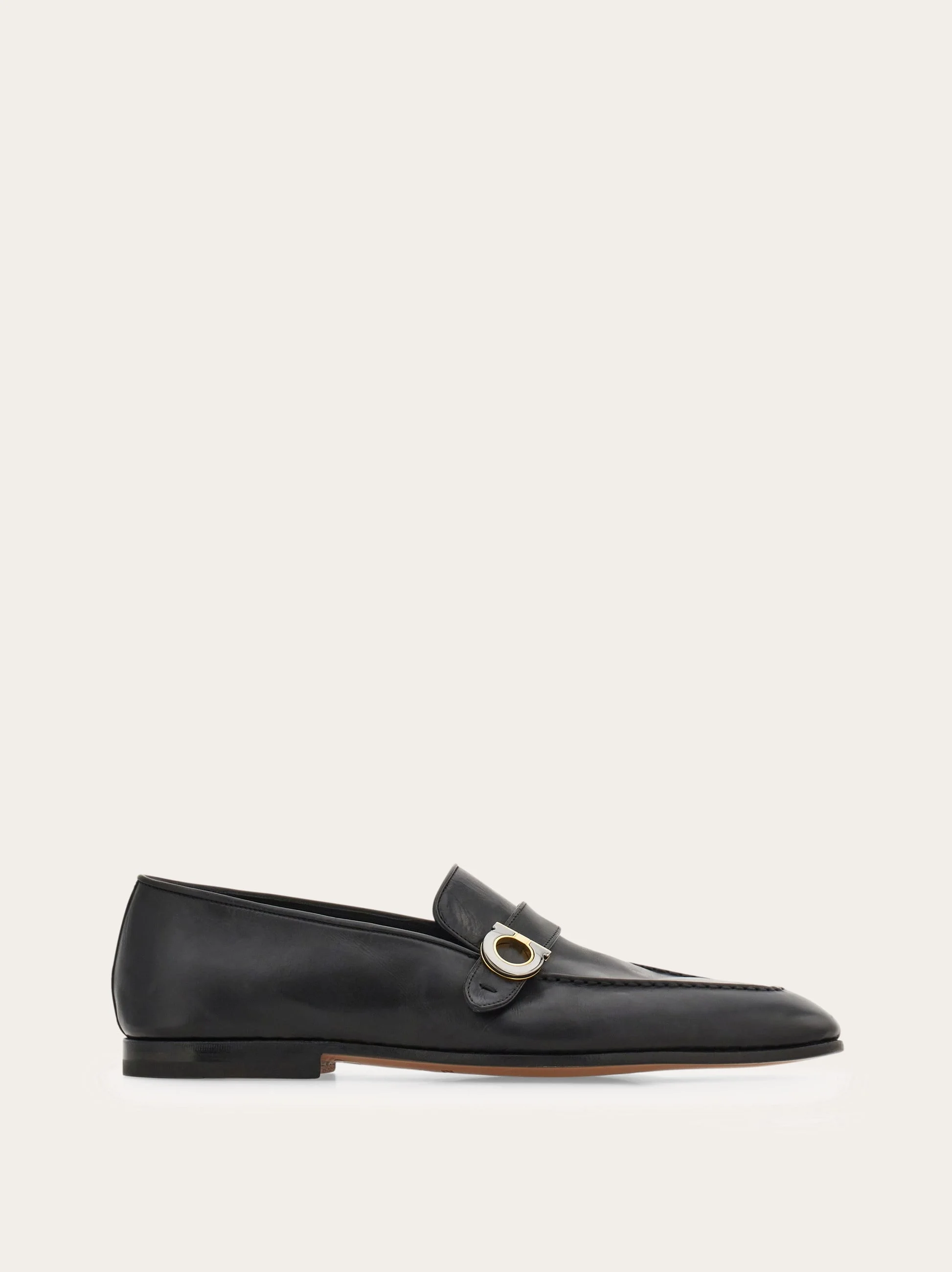 Tramezza loafer with Gancini ornament - 1