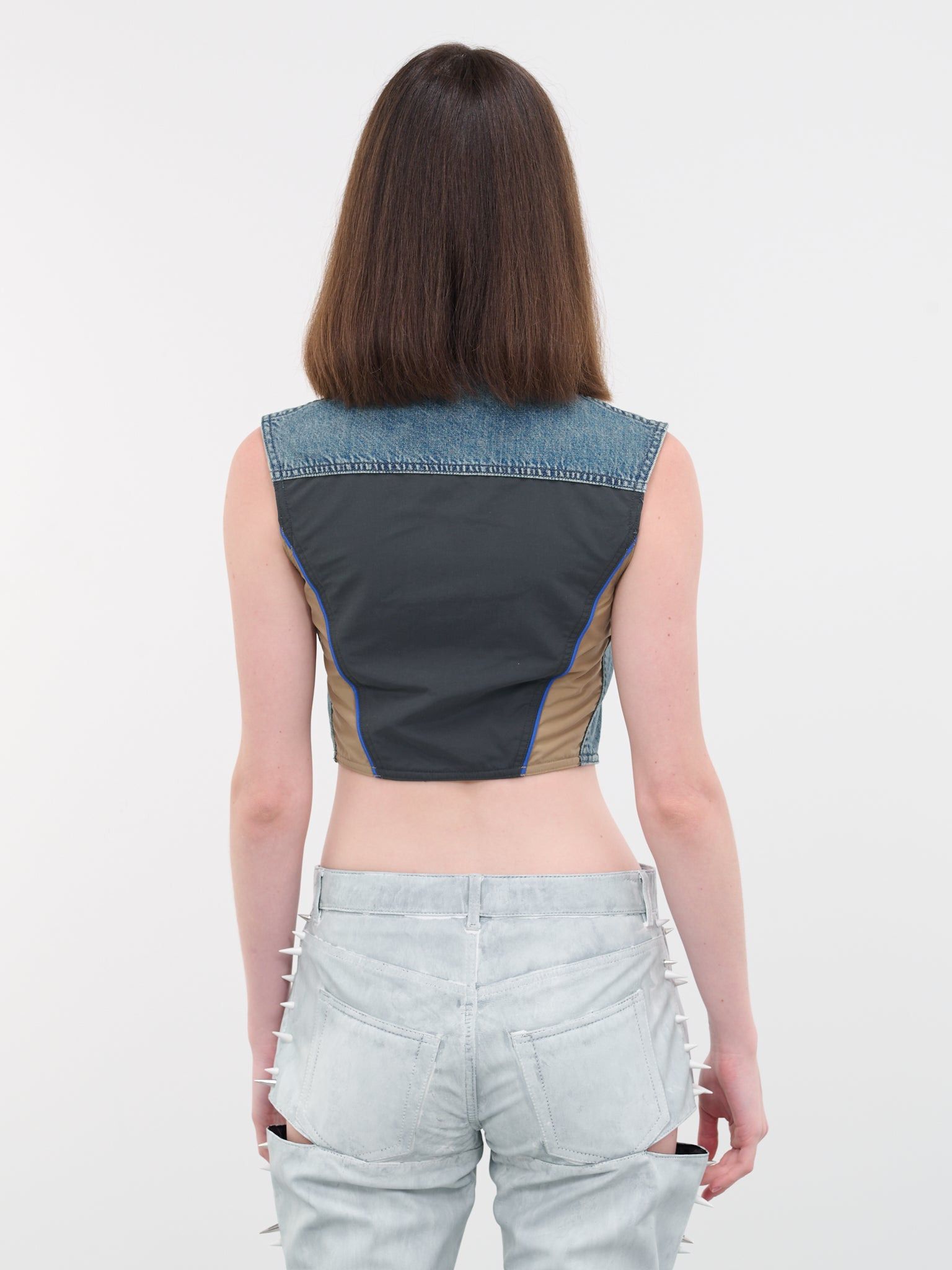 Denim Bustier Top - 3