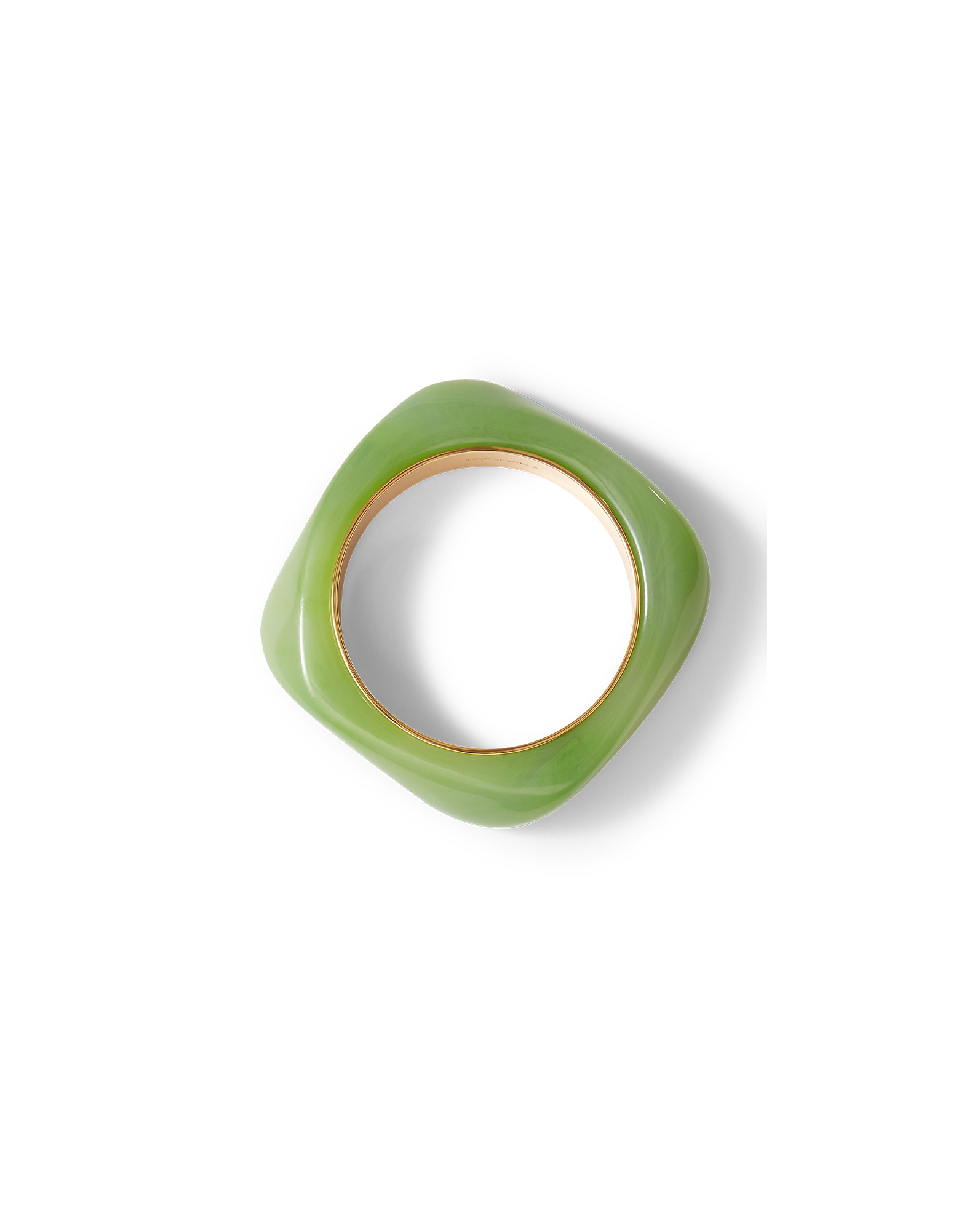 SCULPTED RESIN BANGLE - 7