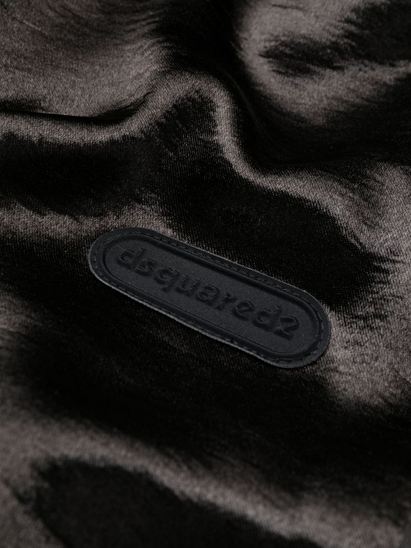 satin-finish track pants 5