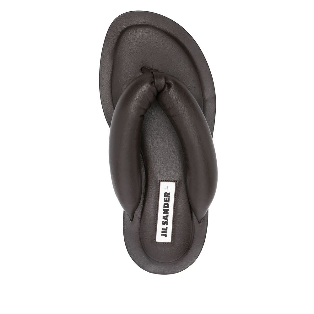 Jil Sander Brown Flip-Flops & Slides Women - 4