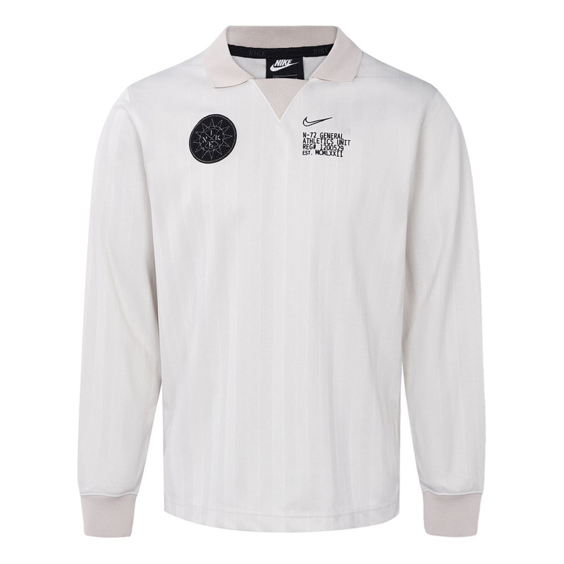 Nike Long Sleeves Collar Tee 'Cream Beige Oregon' CK1929-072 - 1