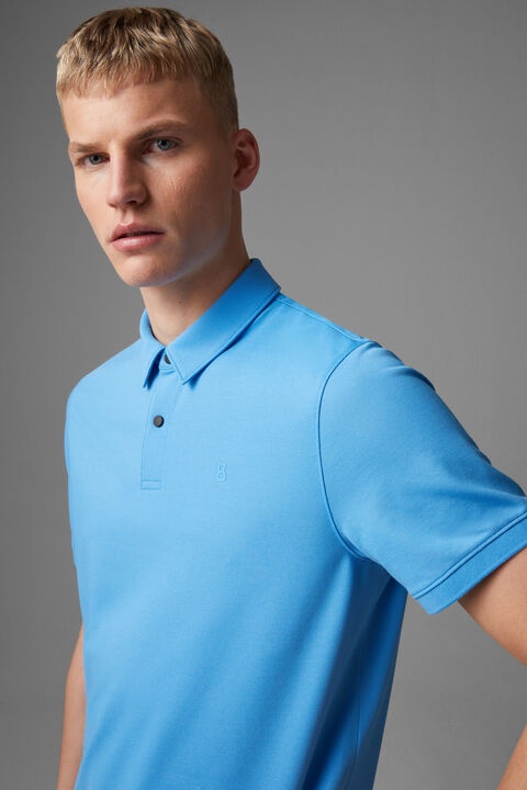 Timo Polo shirt in Ice blue - 4
