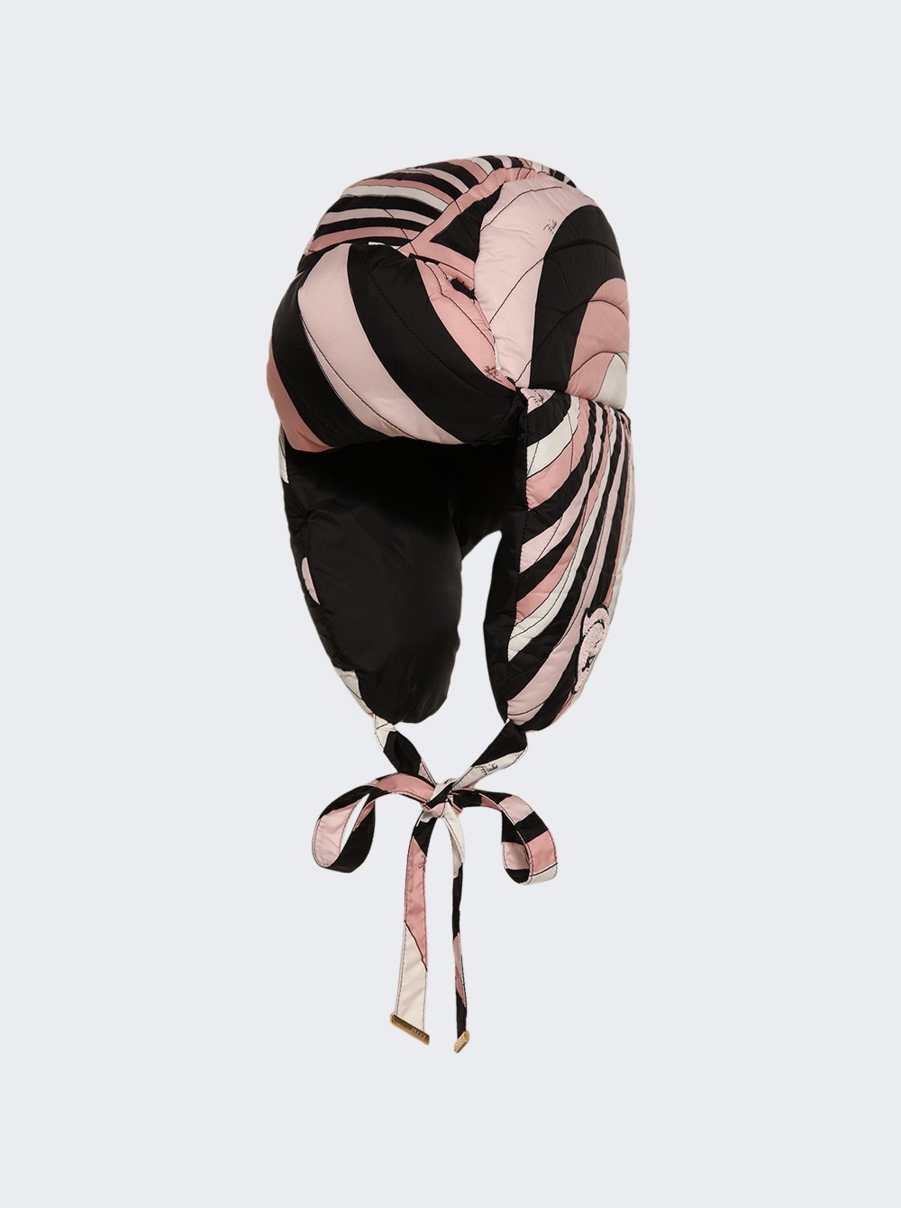 Iride-print Chapka Hat Black And Pink - 5