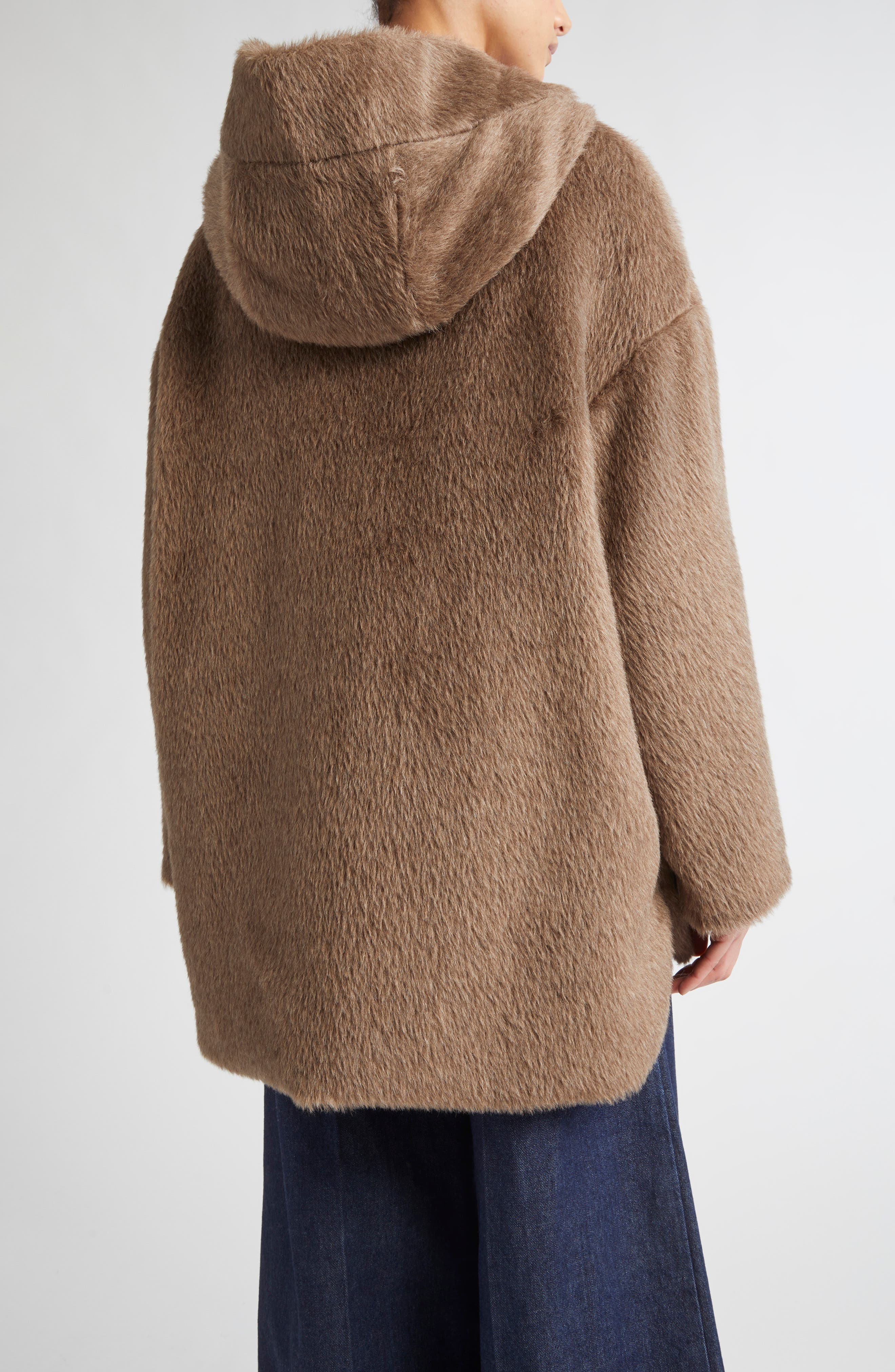 Max Mara Spacefe Reversible Down Coat in Brown at Nordstrom - 2