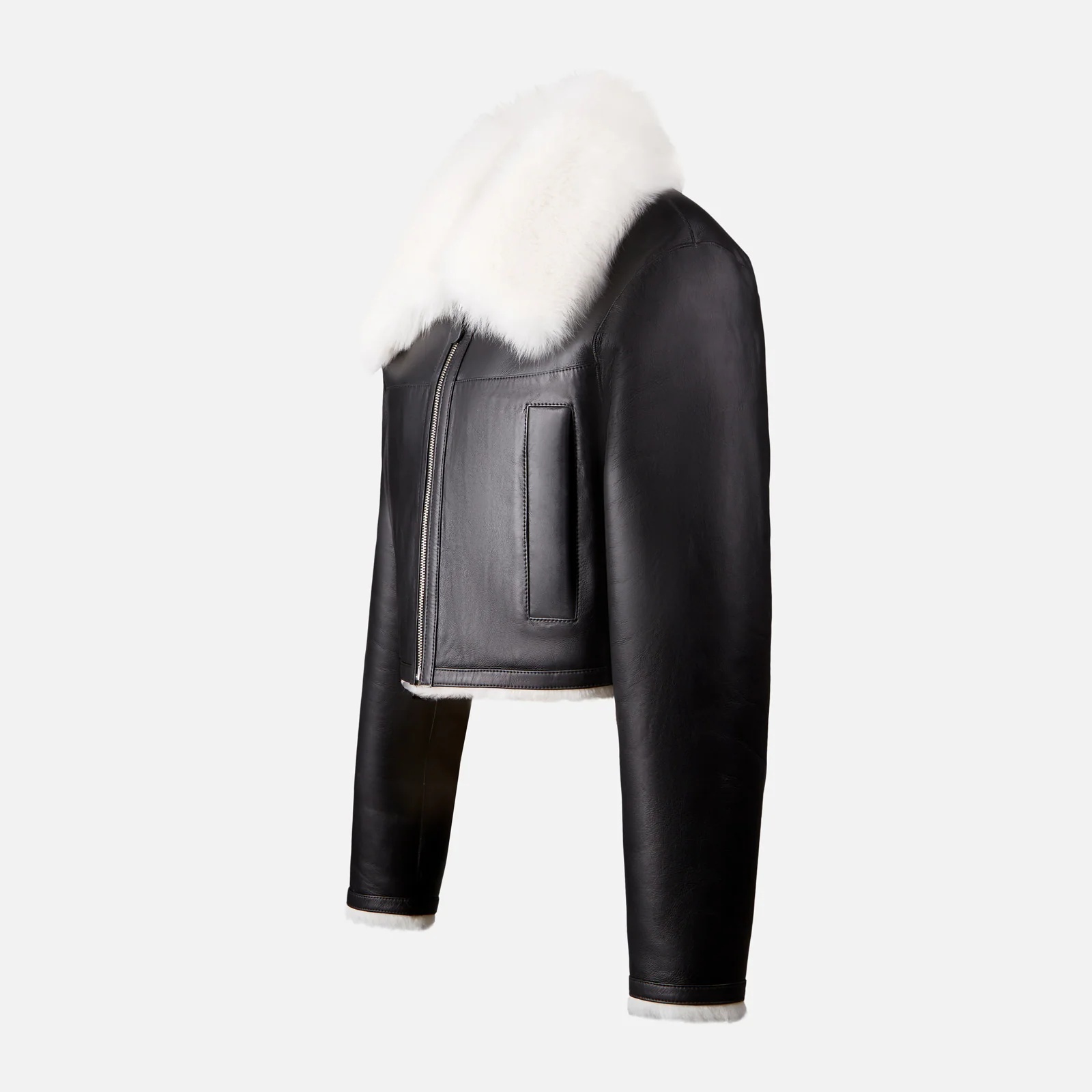 Reversible Jacket in shearling - 3