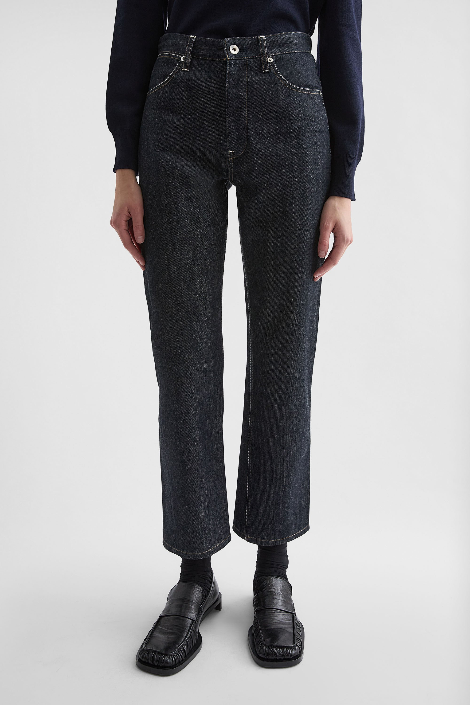 Slim Denim Trousers - 4