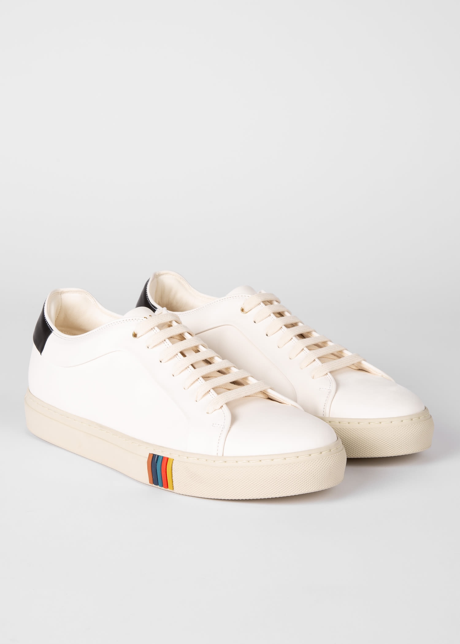 Leather 'Basso' Sneakers - 4