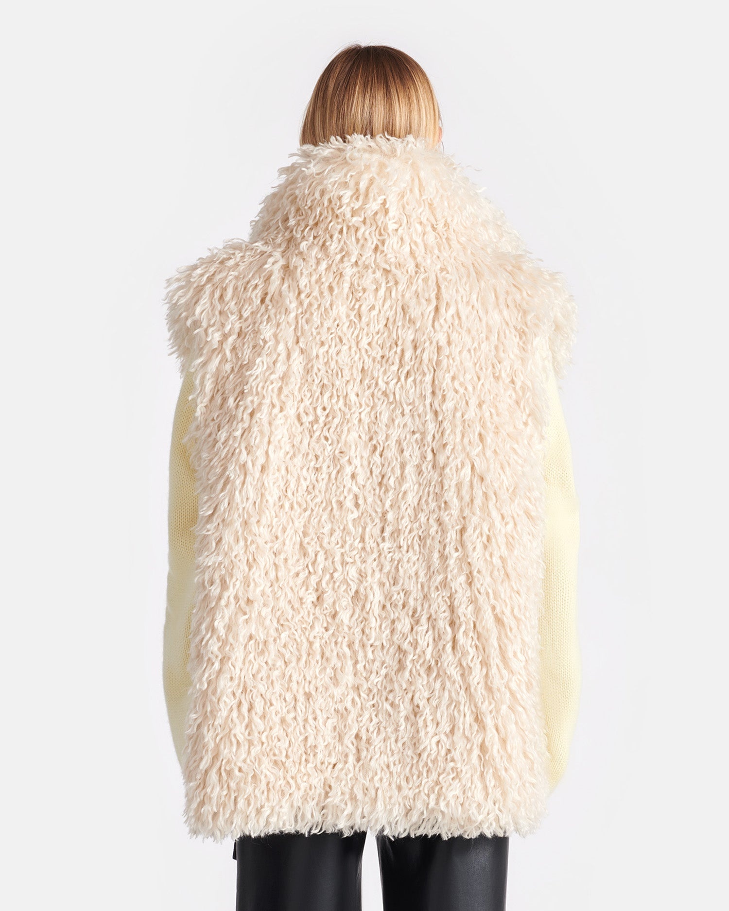 Faux Racka Fur Vest - 4