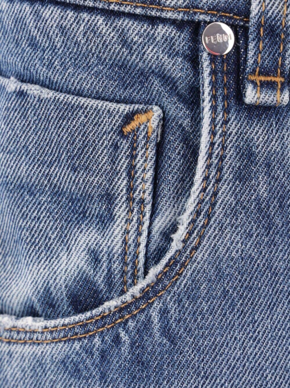 Fendi Men Jeans Gamba Dritta - 3