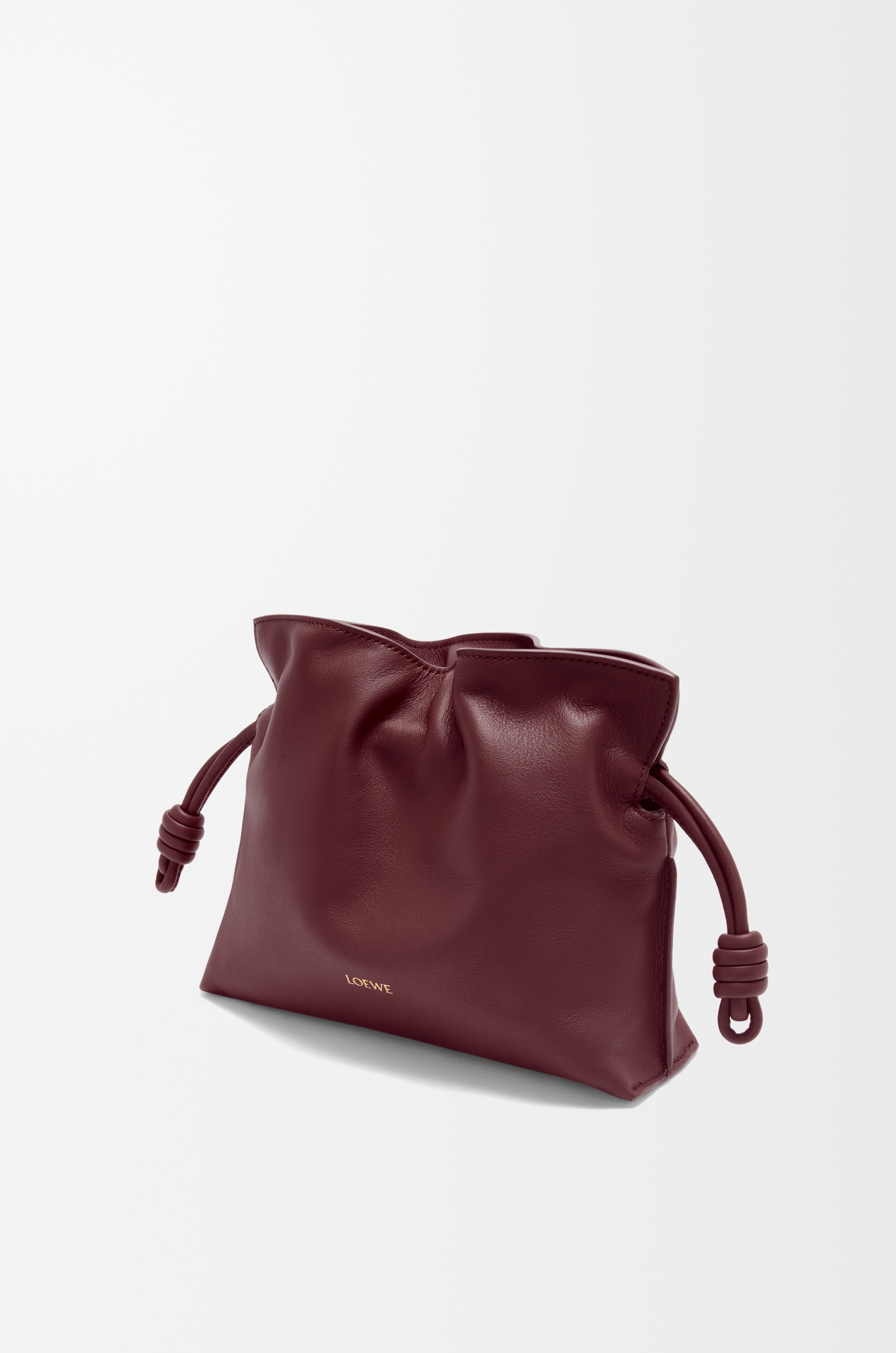 Mini Flamenco clutch in nappa calfskin - 4