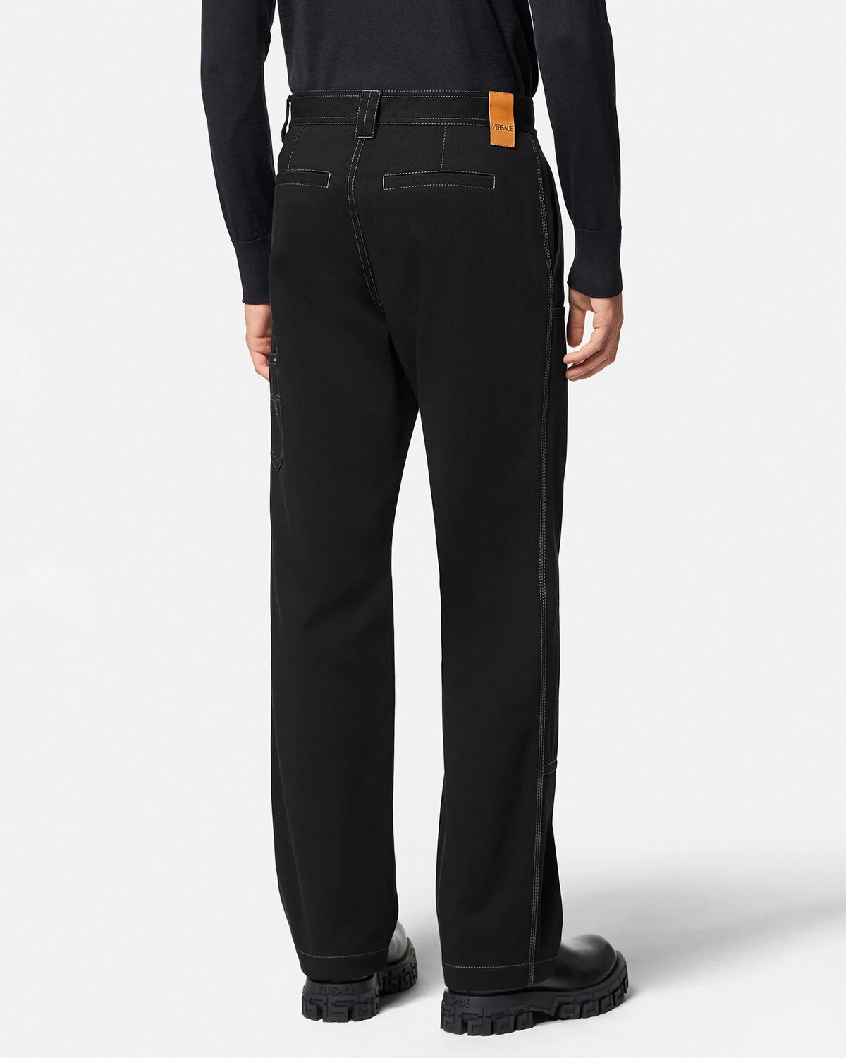 Wide-Leg Trousers - 4