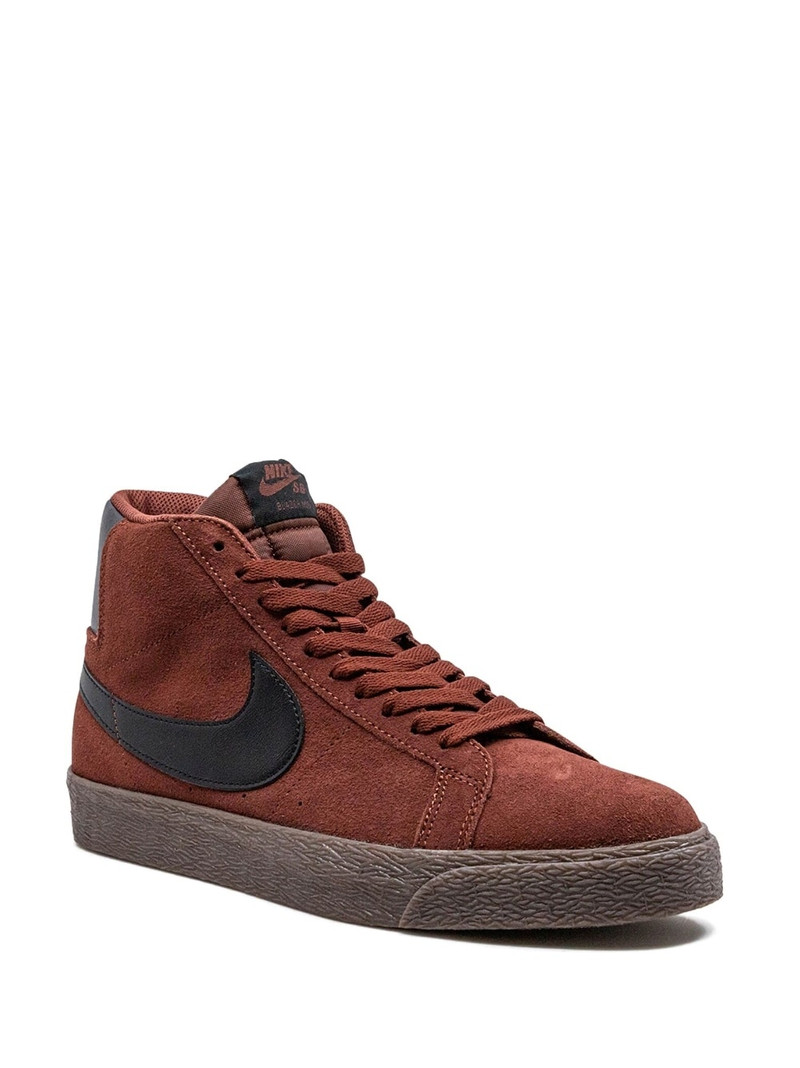 Nike SB Zoom Blazer Mid "Oxen Brown/Black-Oxen Brown" sneakers outlook