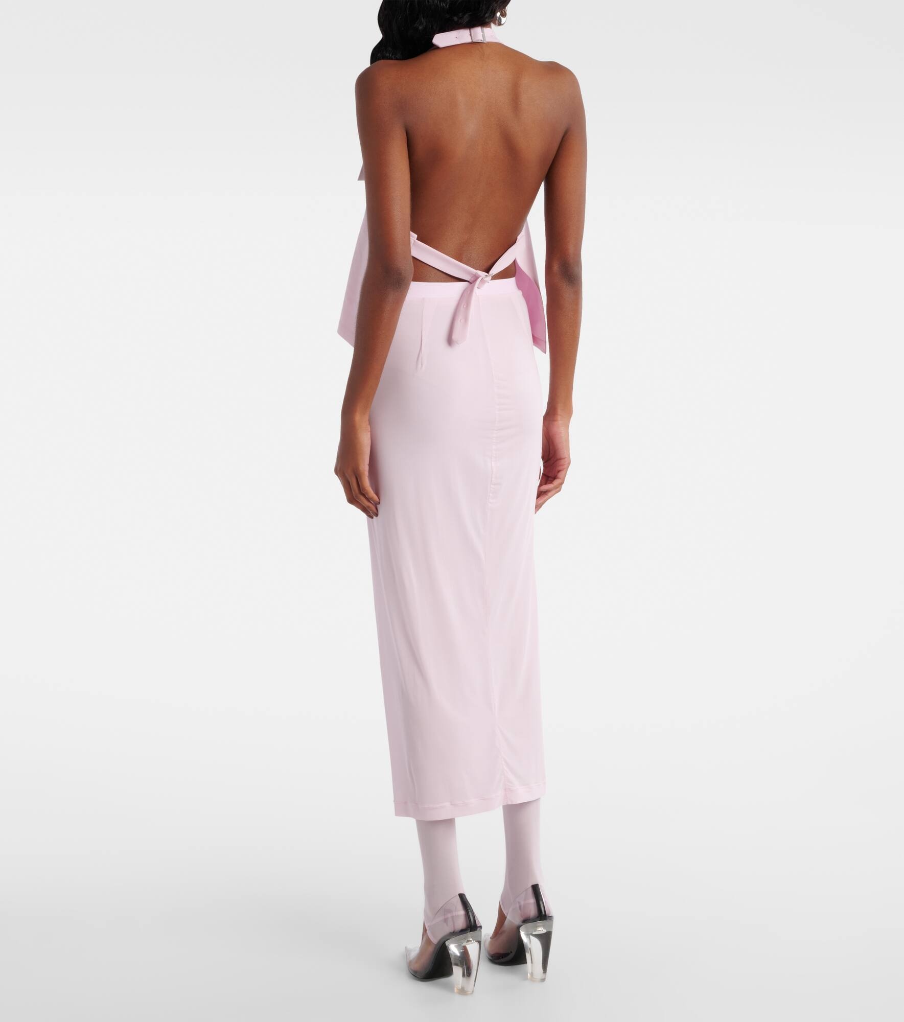 Sheer midi skirt - 3