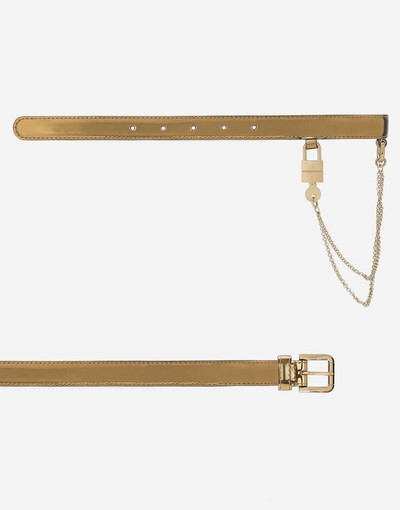 Dolce & Gabbana Belt with chain outlook