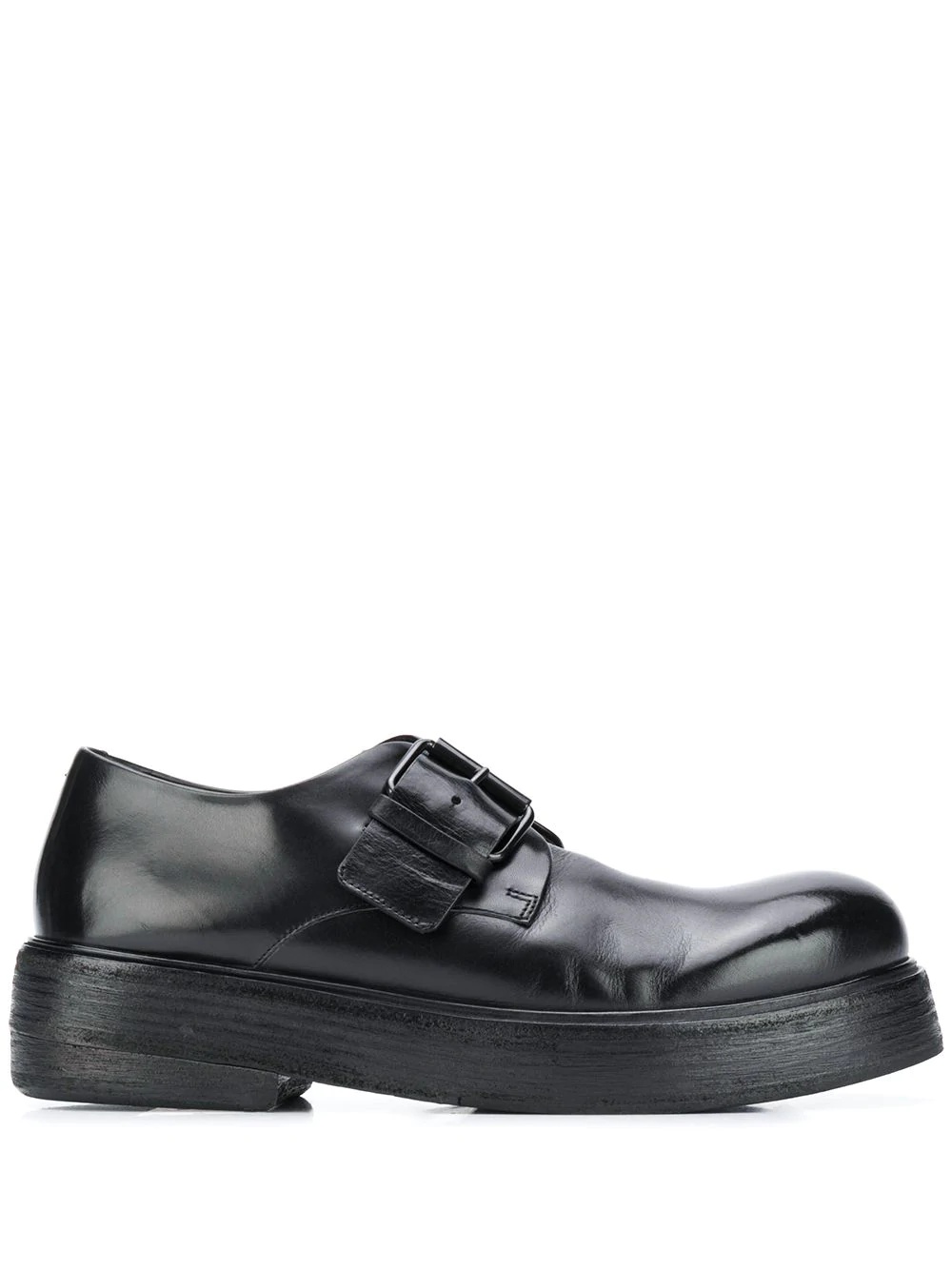 platform sole derby shoes - 1