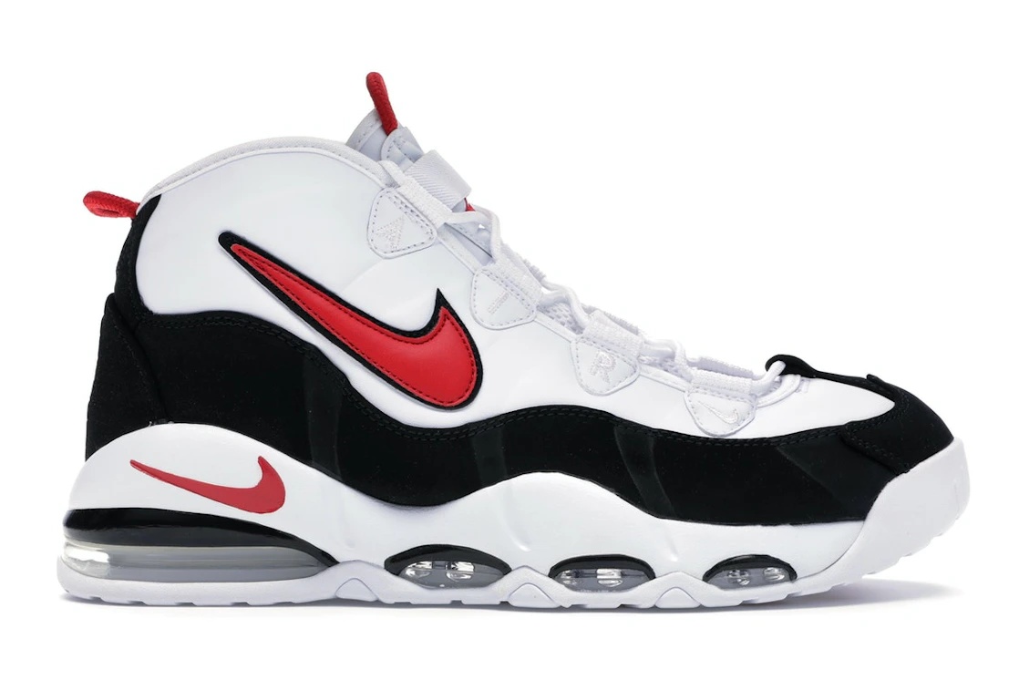 Nike Air Max Uptempo 95 White Red Black - 1