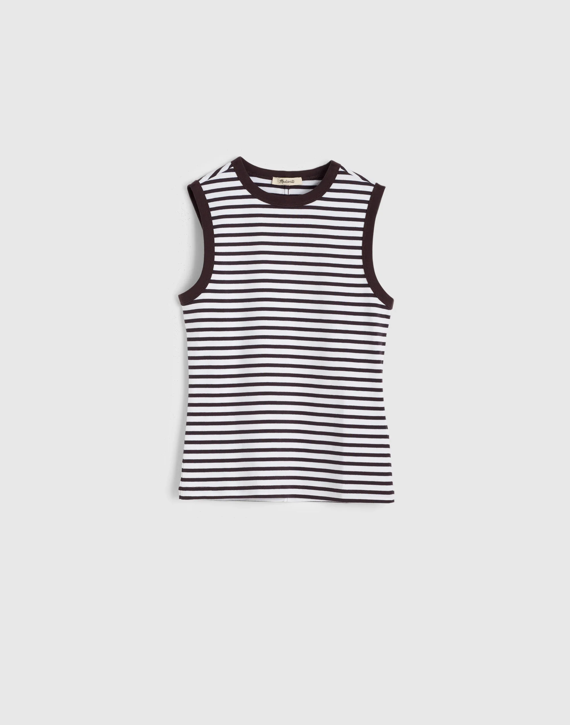 The '90s Shell Tank in Compact Cotton - 1