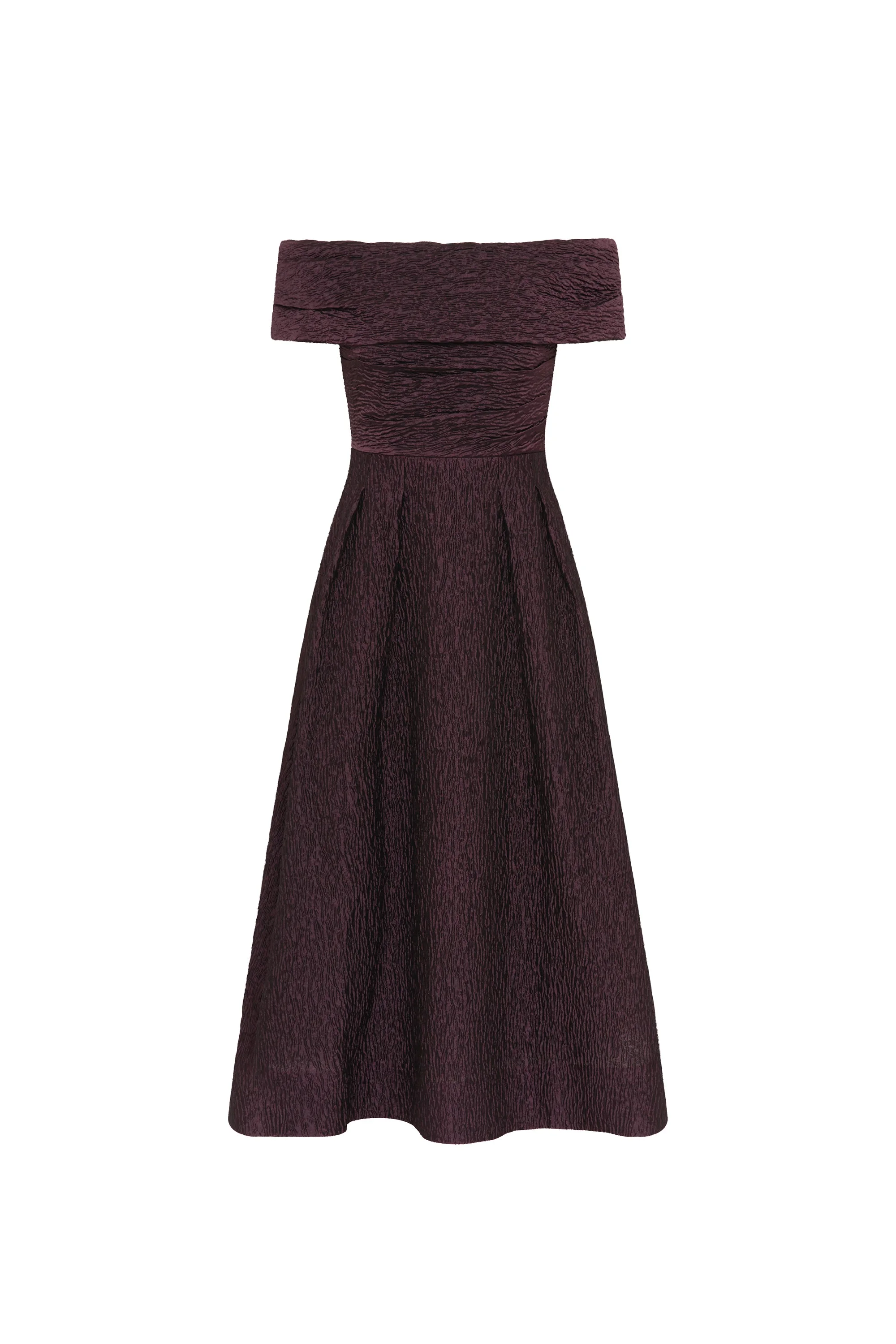 Adalyn Off The Shoulder Midi Dress - 1
