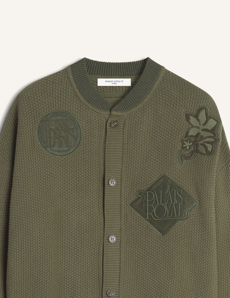 ART NOUVEAU STAMPS KNITTED BLOUSON 4