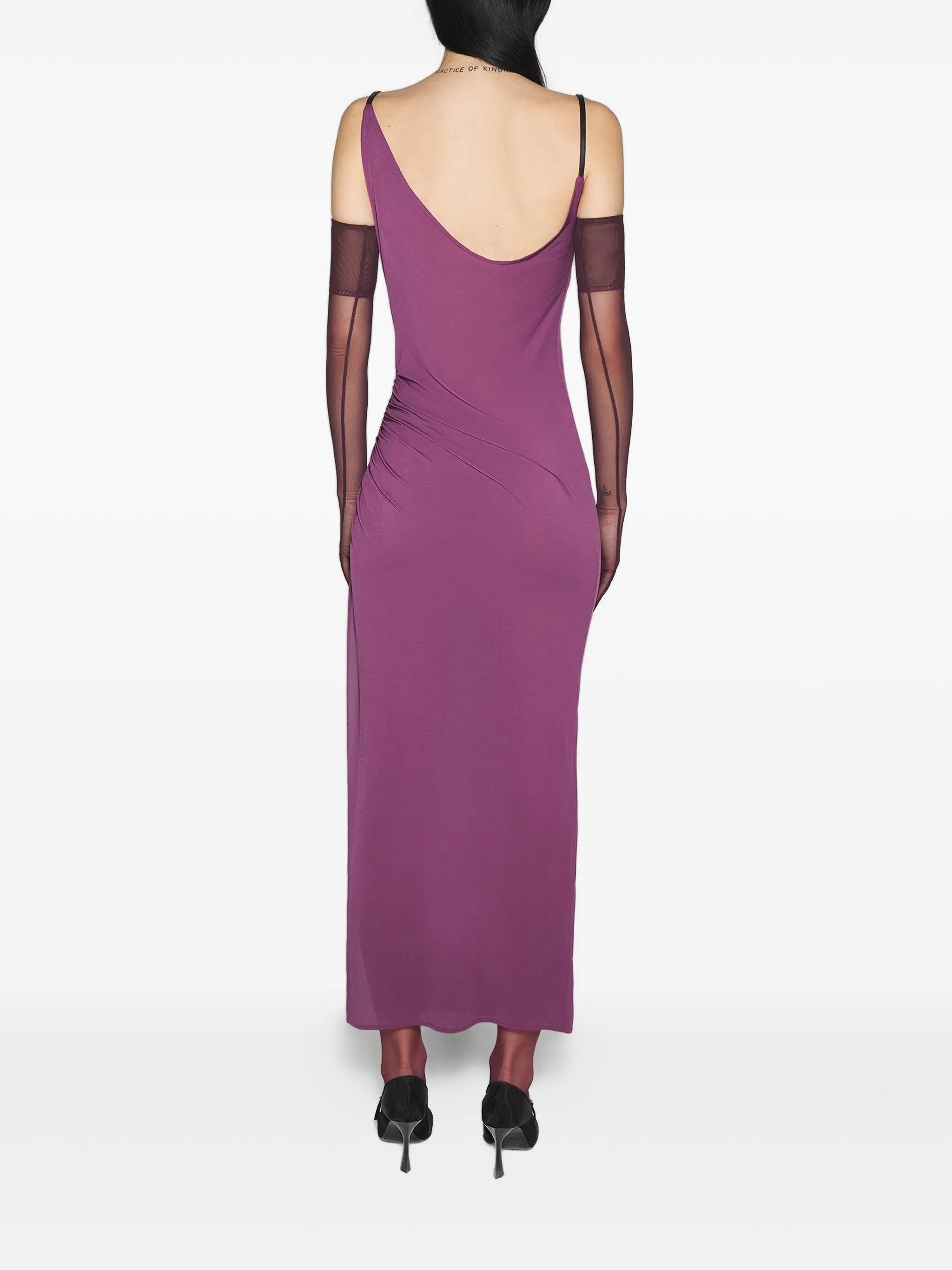 Mugler Side-split Midi Dress - 3