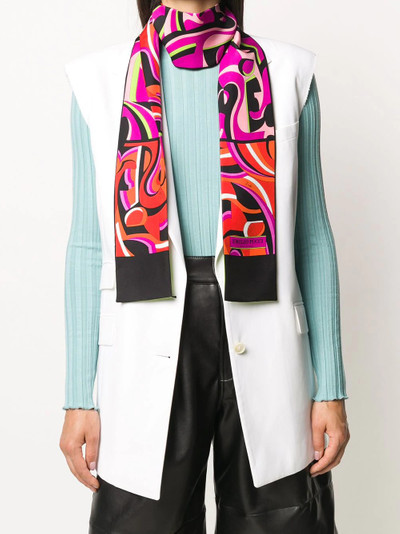 EMILIO PUCCI x Koché printed silk scarf outlook