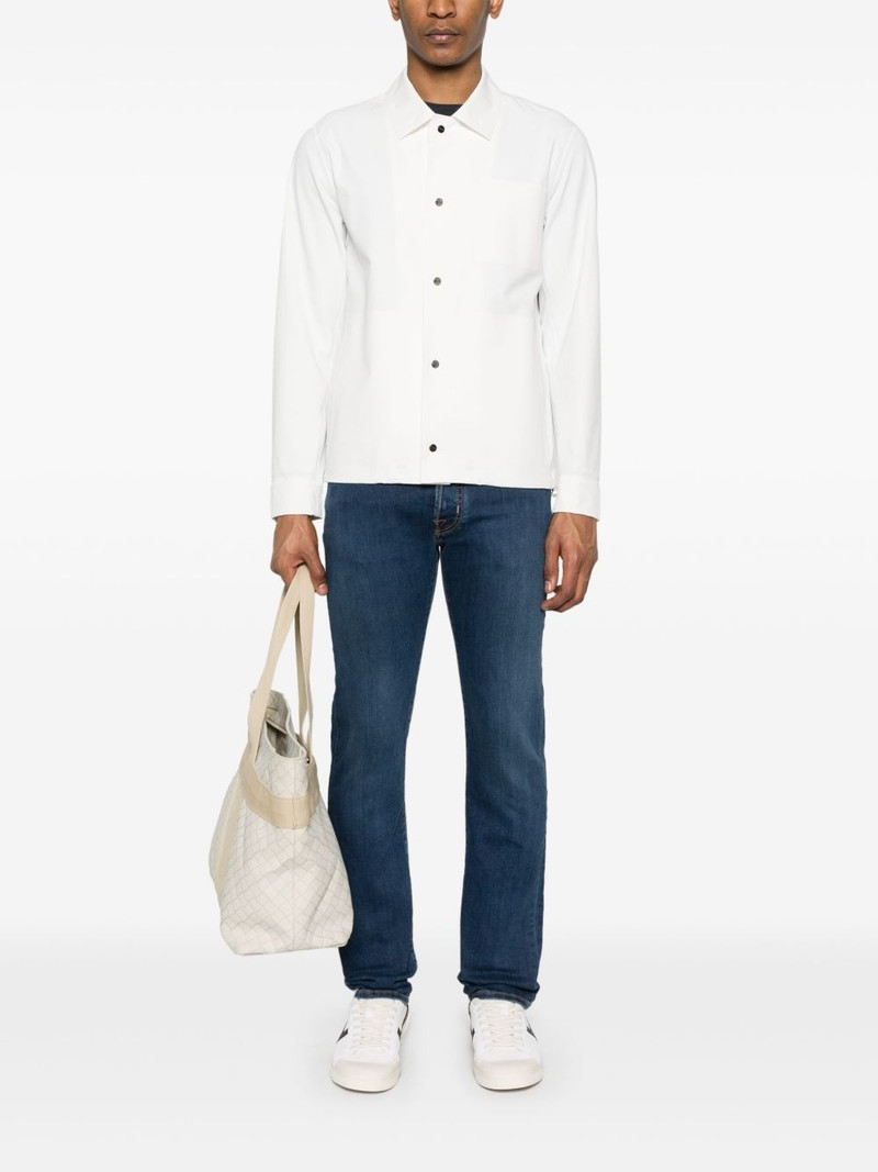 Herno drawstring-waist shirt jacket outlook