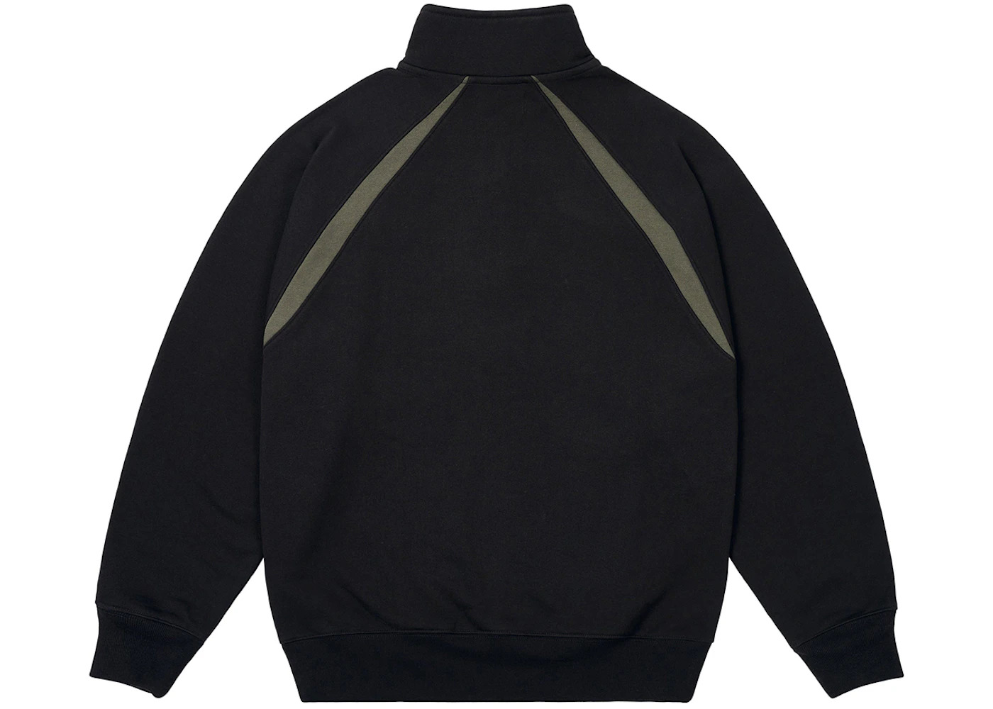 Palace International 1/4 Zip Black - 2