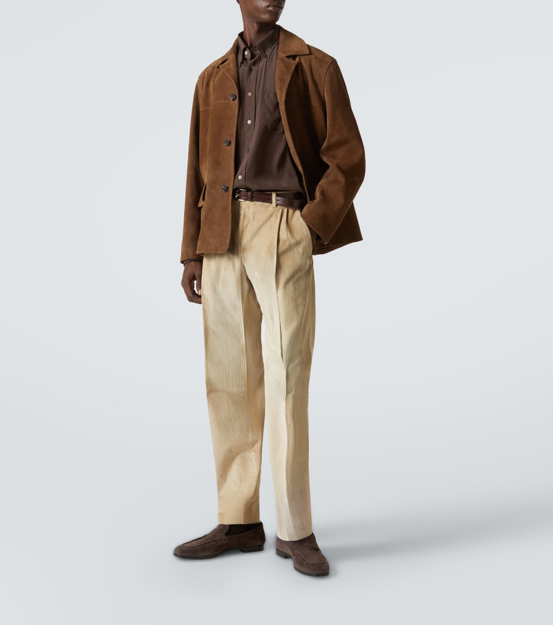 Canali Cotton corduroy straight pants outlook