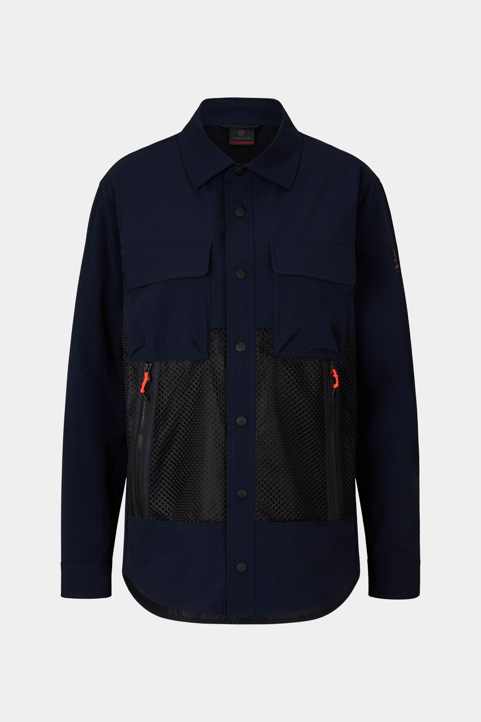Agnello unisex shirt jacket in Dark blue - 1