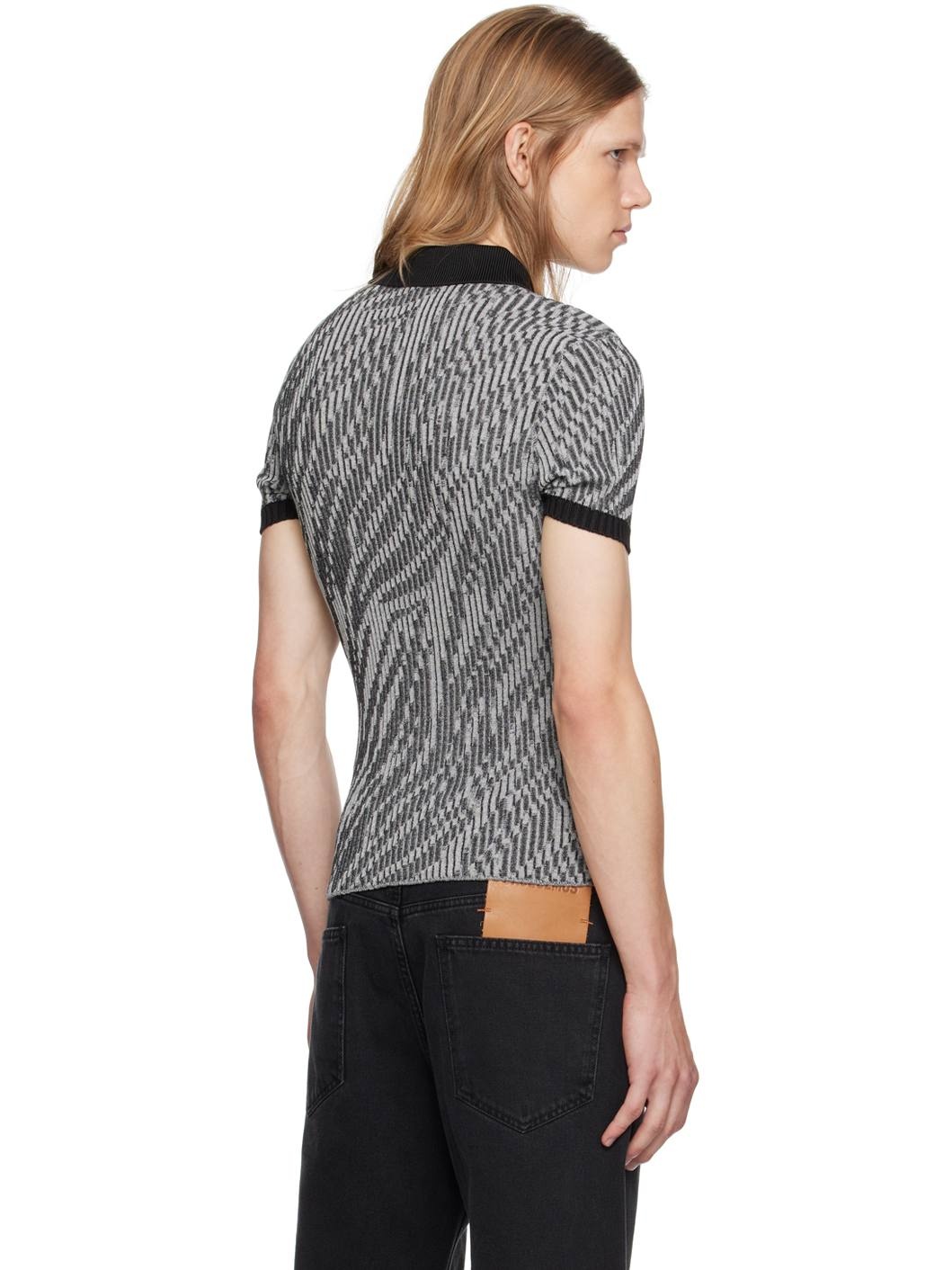 Gray La Casa 'Le polo Zebra' Polo - 3