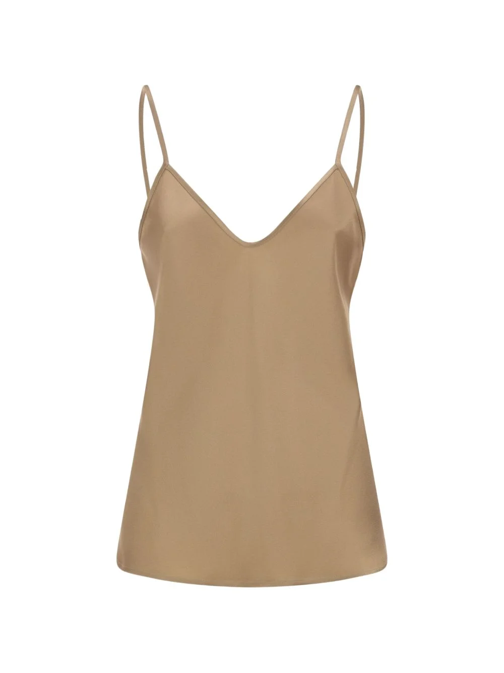 V-neck sleeveless top - 1
