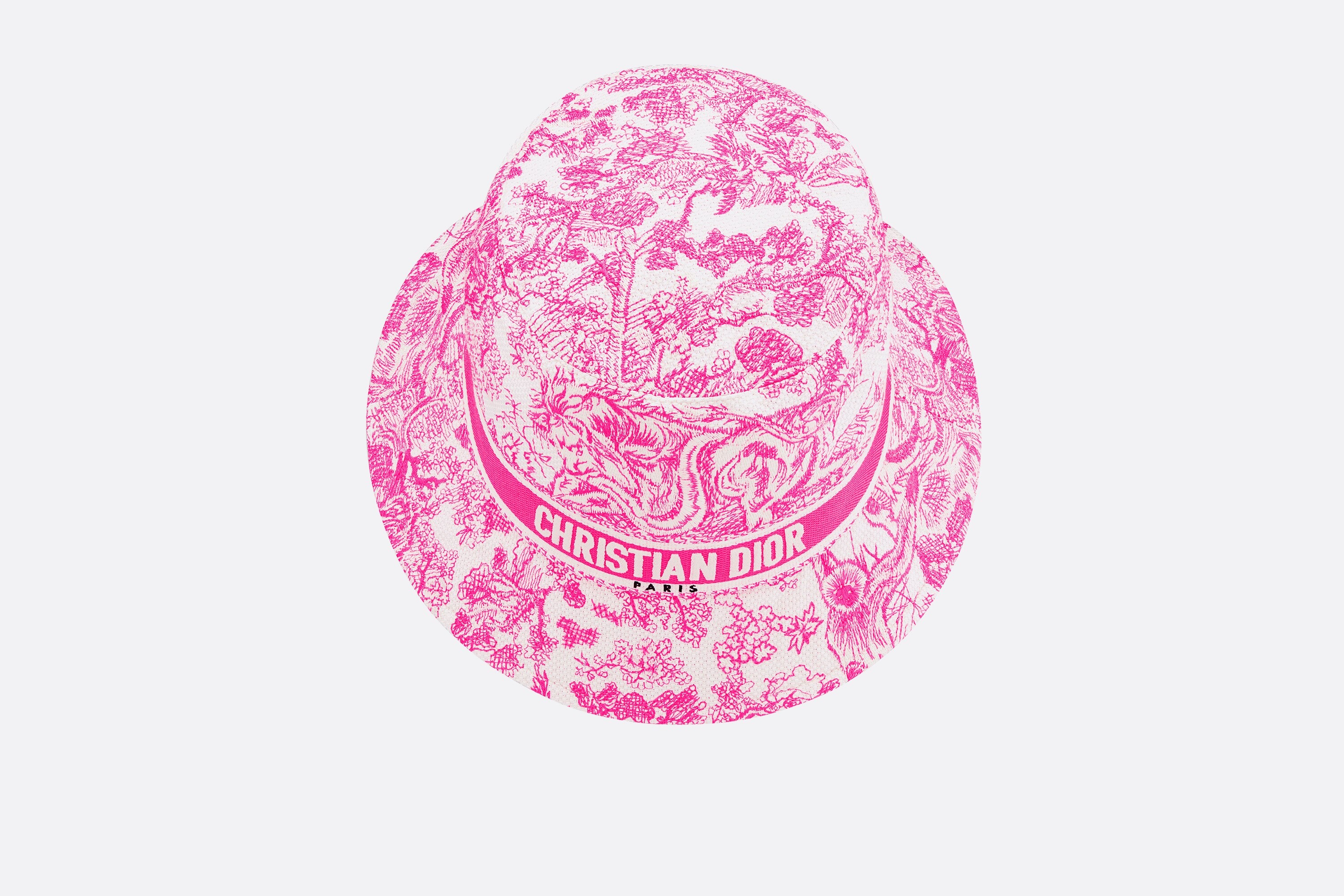 Dior Toile de Jouy Sauvage Small Brim Bucket Hat - 3
