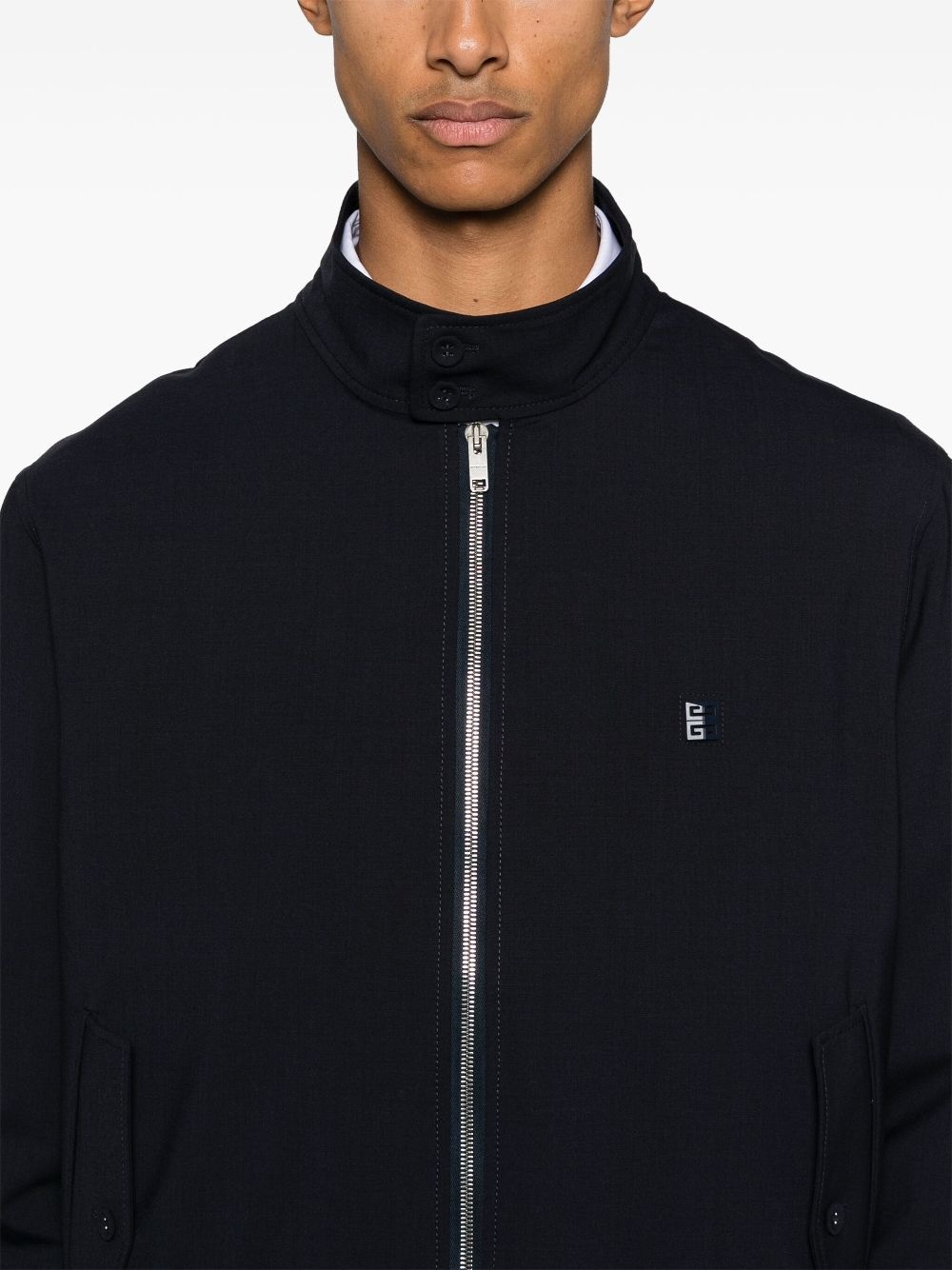 4G wool-blend bomber jacket - 5