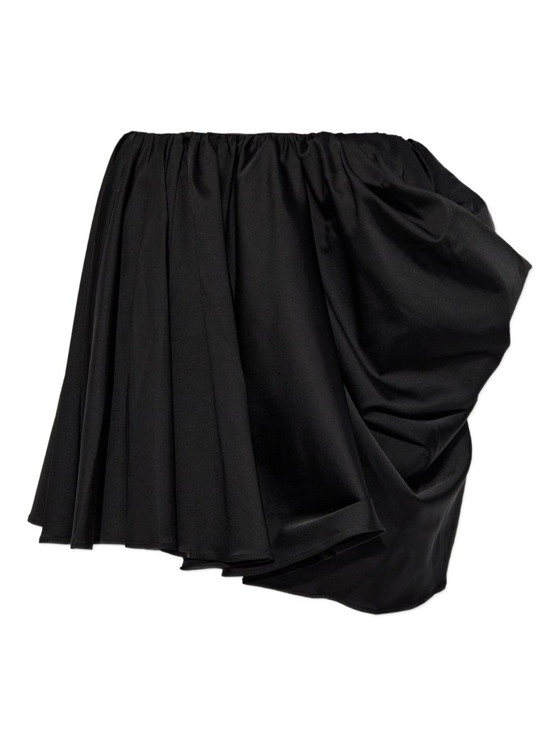 draped mini skirt 5