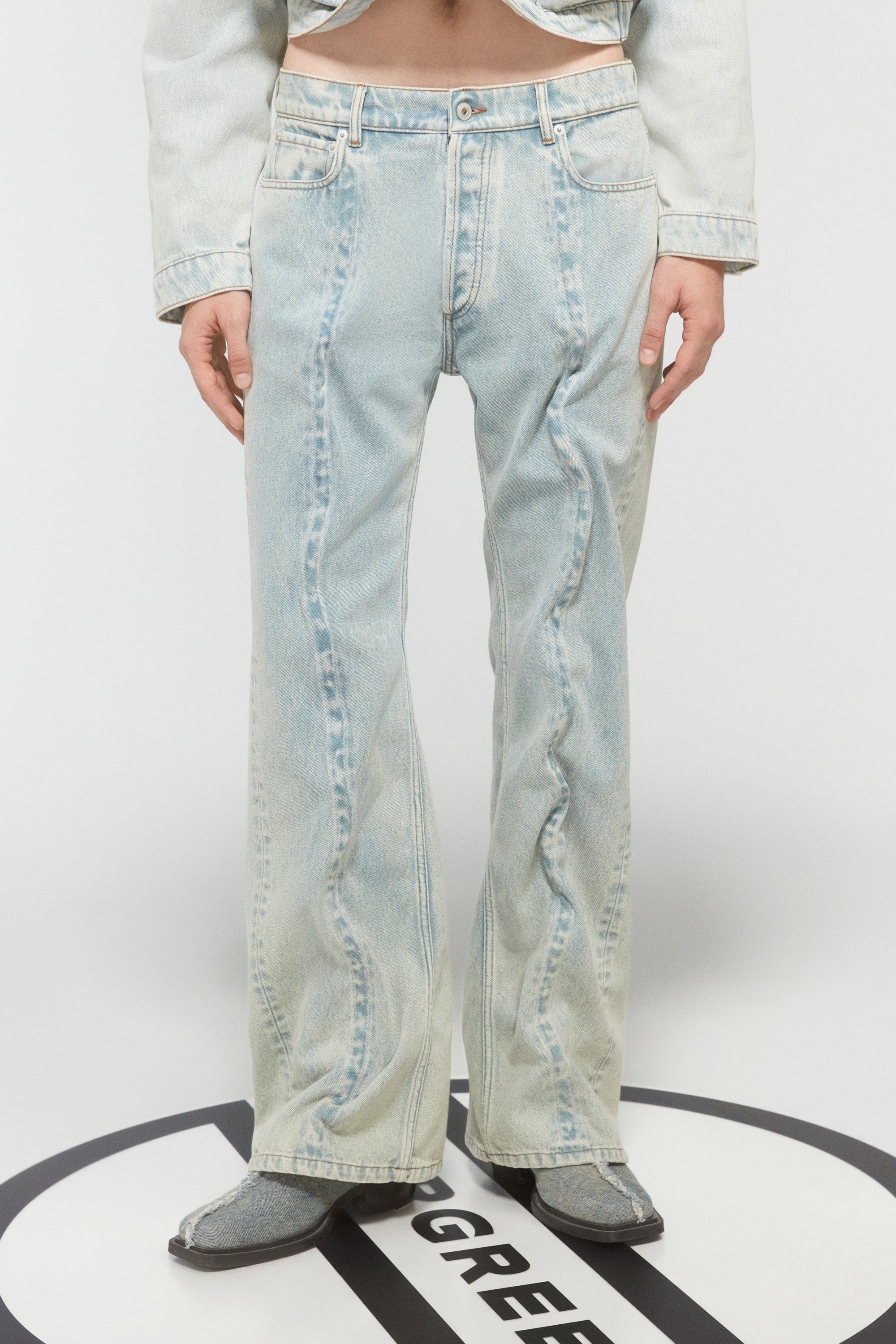 EVERGREEN WIRE JEANS - 4