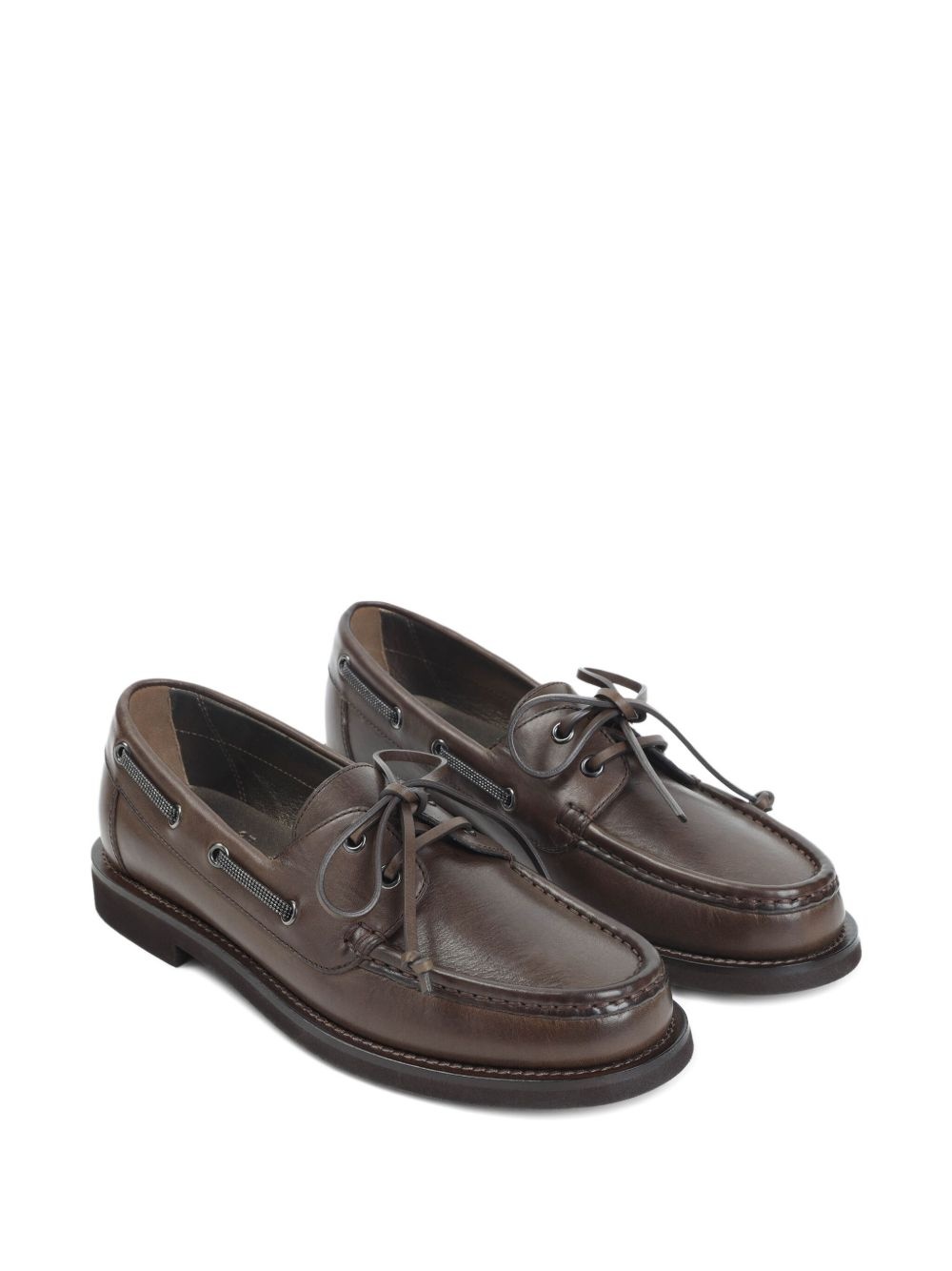 leather loafers - 2