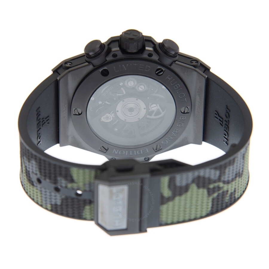 Hublot Big Bang Camo Yohji Yamamoto Chronograph Automatic Green Dial Men's Watch 411.CI.0114.RX.YOY2 - 4