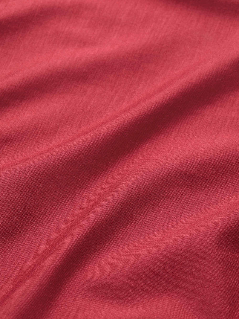 Men's T-Shirt Basel Micro Modal Stretch Rustic Red 6