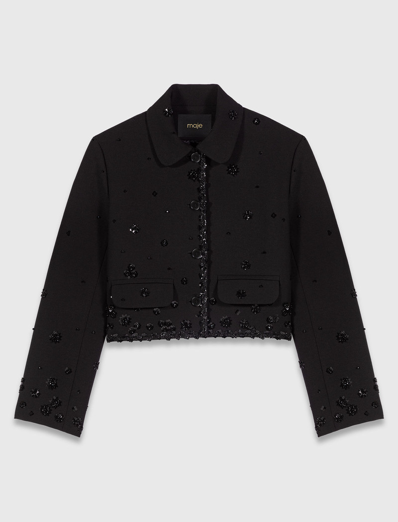 Short embroidered jacket 1
