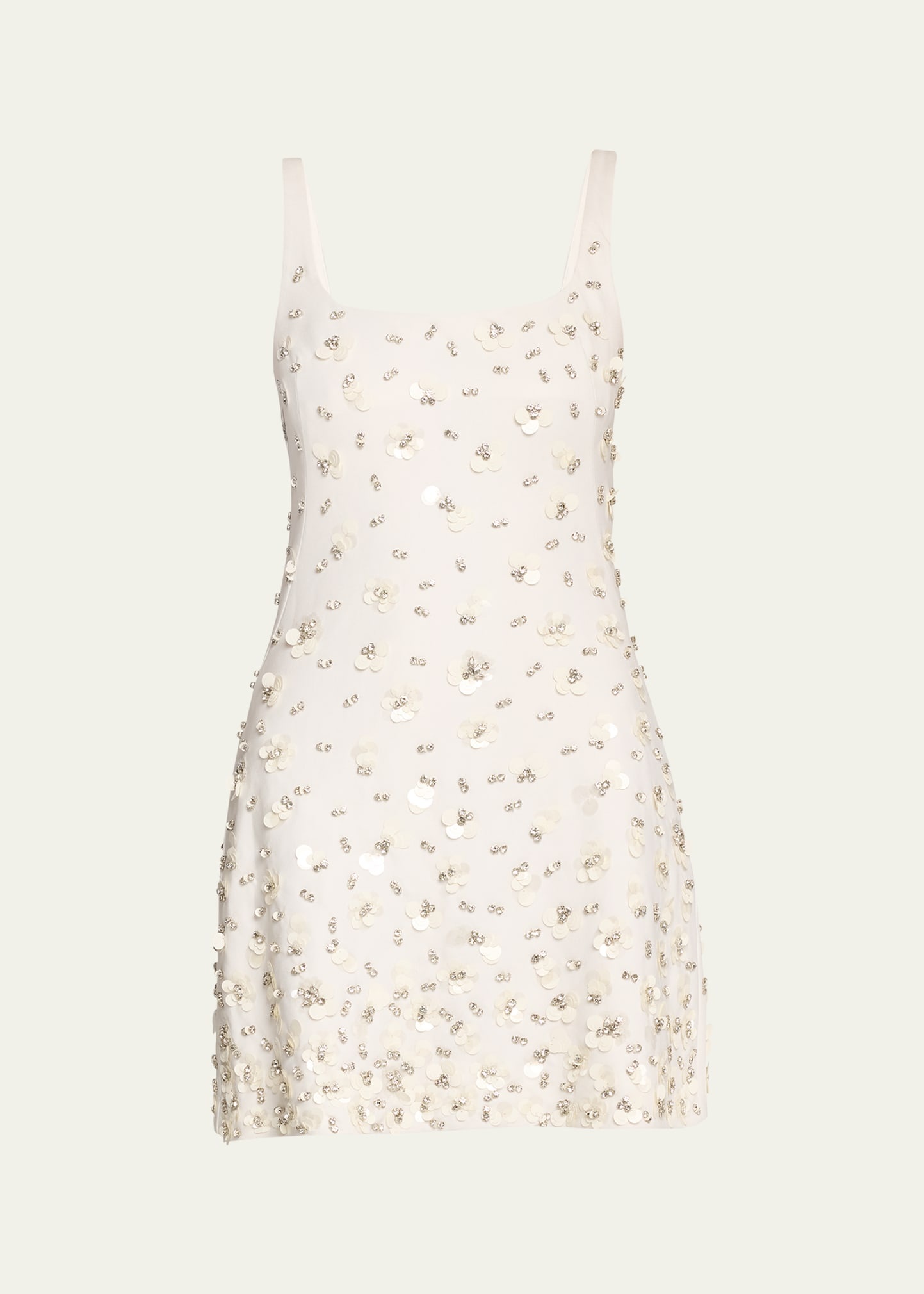 Ziva Sequin-Embellished Mini Dress - 1