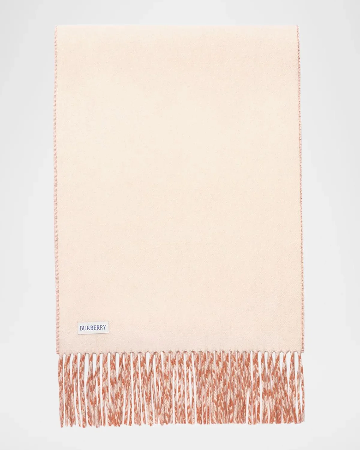 Knight Two-Tone Cashmere Scarf - 1