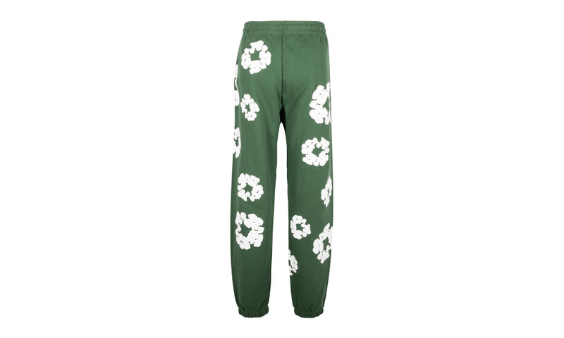 DENIM TEARS Cotton Wreath Sweatpant "Green" outlook