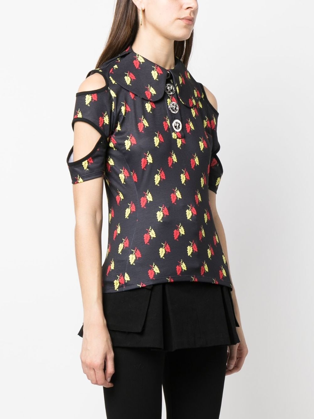 graphic-print short-sleeve T-shirt - 3