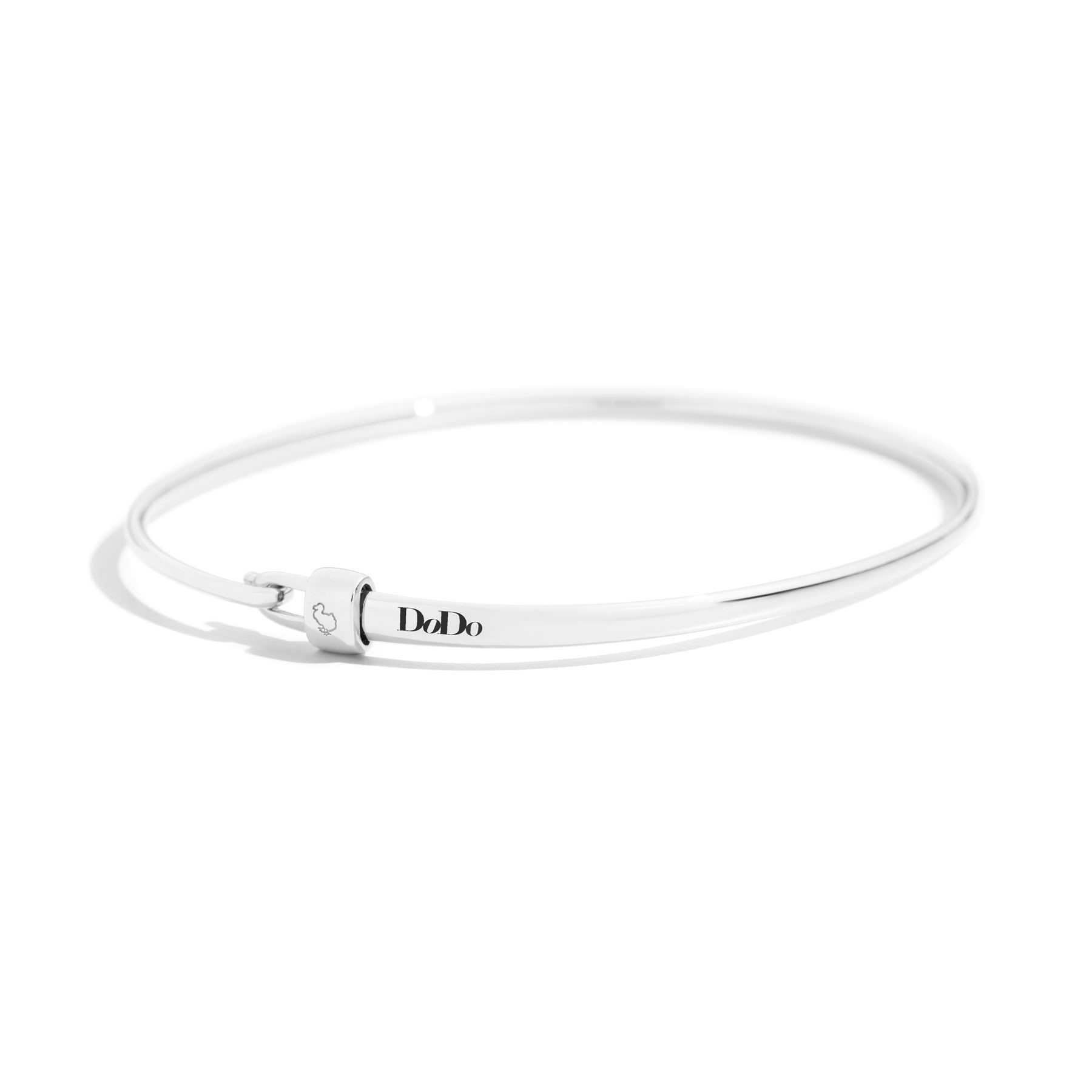 SILVER ESSENTIALS BANGLE BRACELET - 2