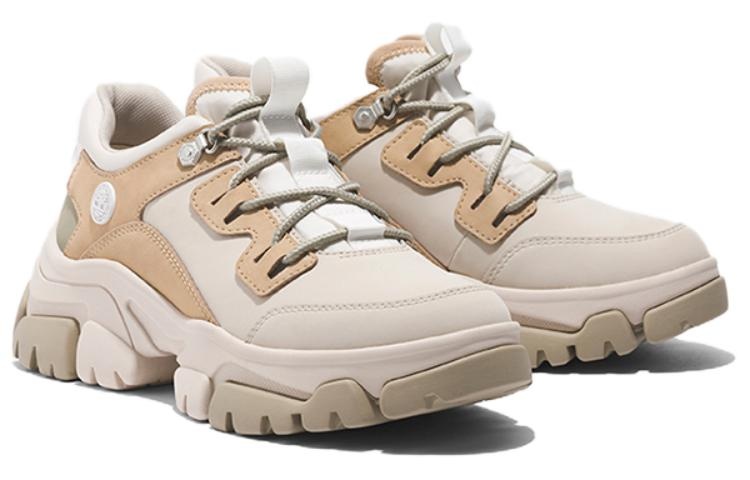 (WMNS) Timberland Adley Way Low Lace Up Sneakers 'Beige Nubuck' A5ZY8 - 3